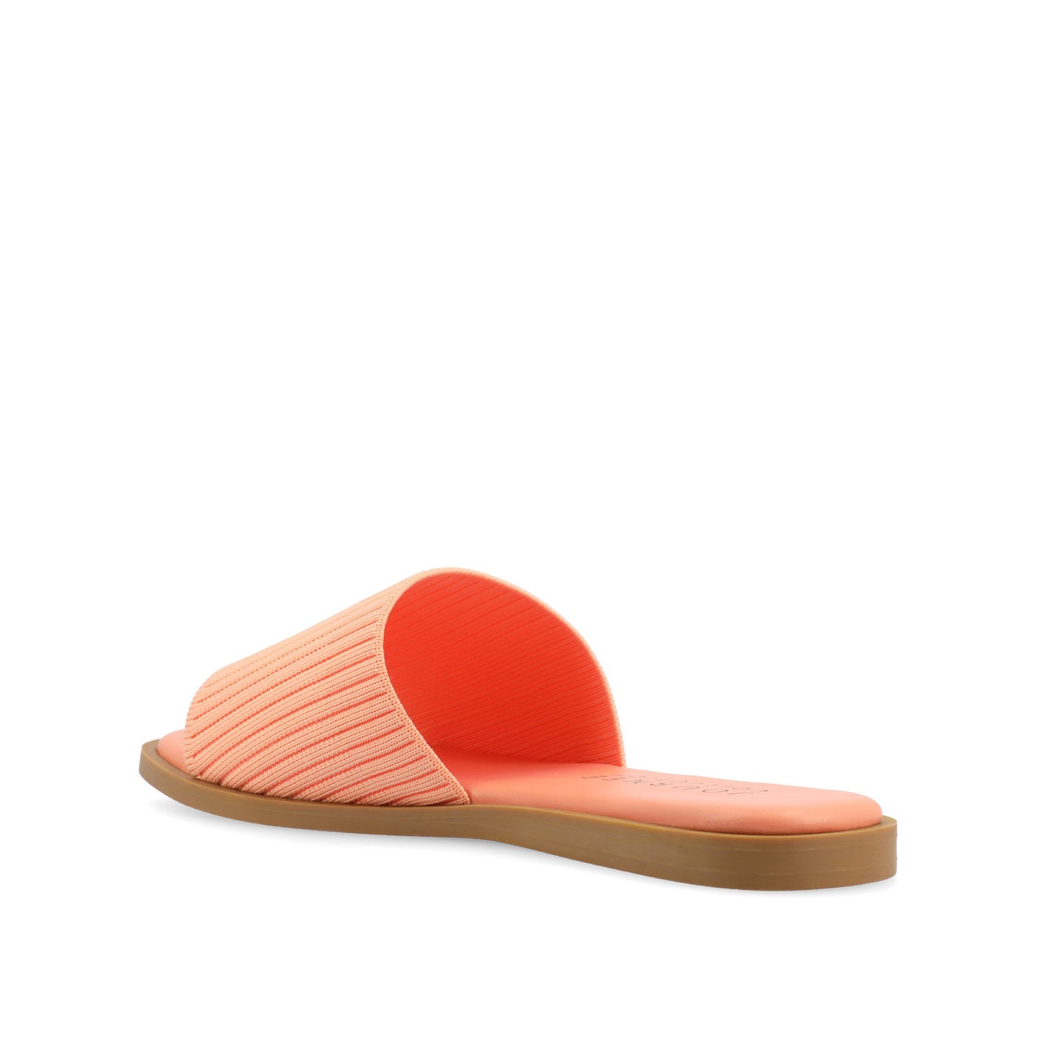 PRISILLA SLIDE SANDALS IN KNIT FABRIC IN WIDE - Bone