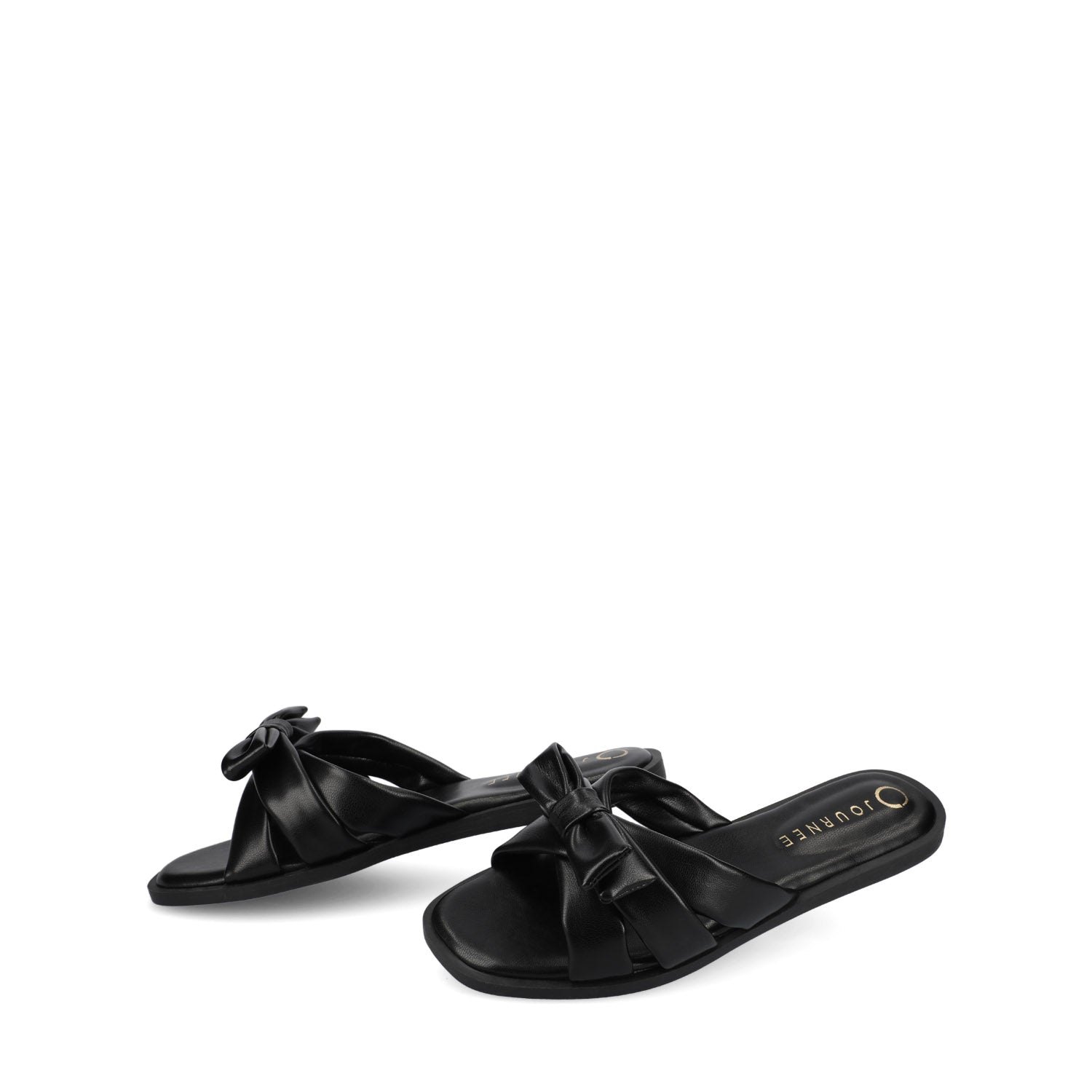 PRYLIN FLAT SANDALS - Black