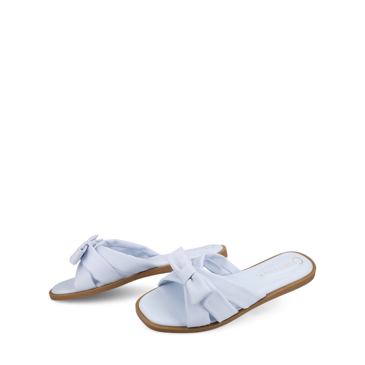 PRYLIN FLAT SANDALS - Light Blue