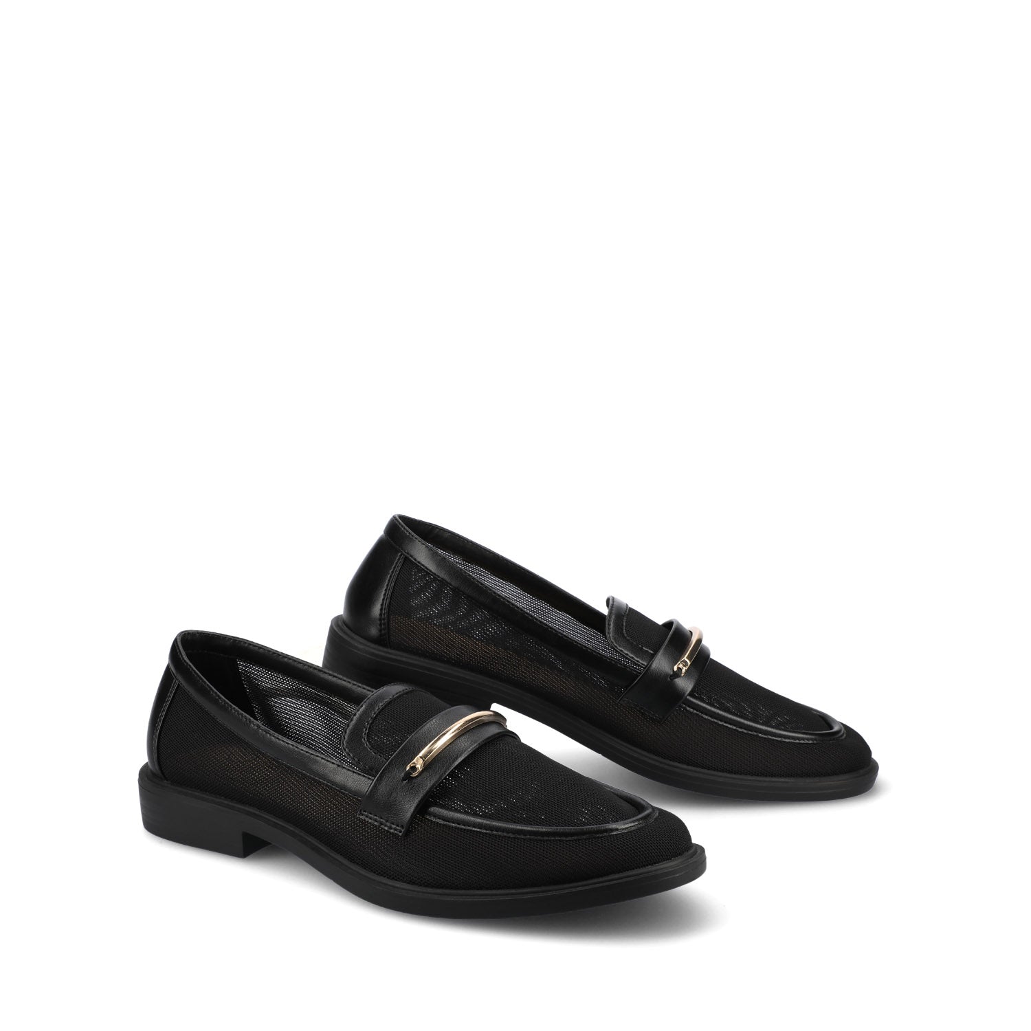 RAINEY MESH LOAFERS - Black Mesh