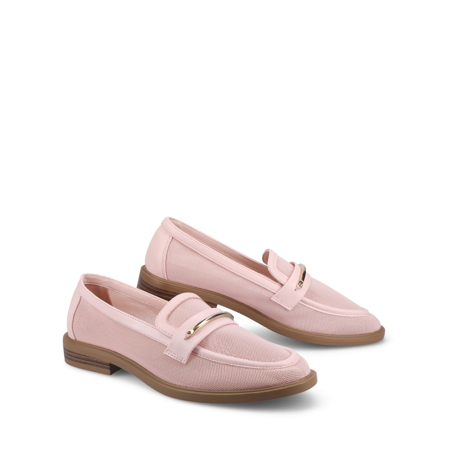 RAINEY MESH LOAFERS - Pink Mesh
