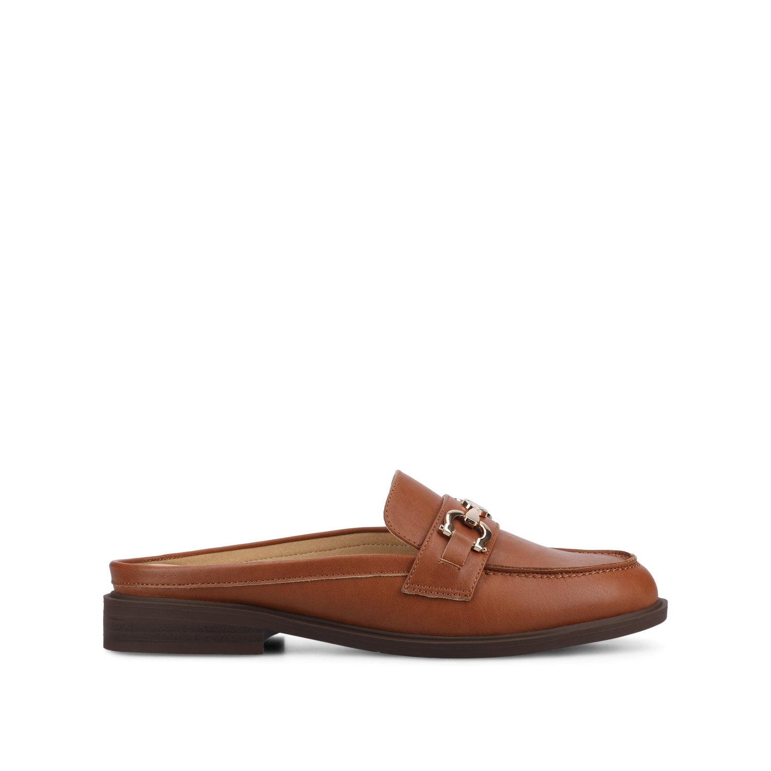 RAYLA SLIP ON LOAFERS - Cognac