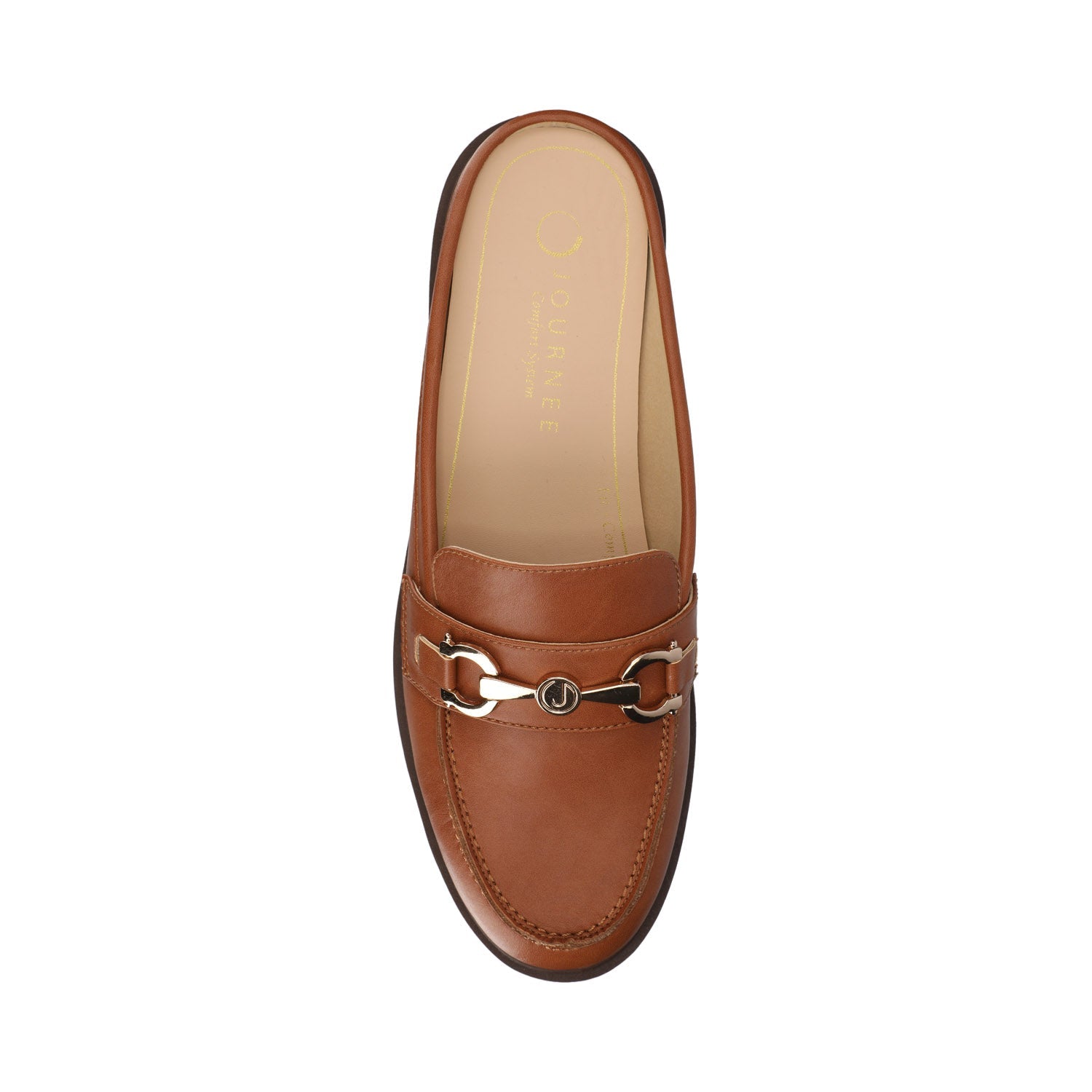 RAYLA SLIP ON LOAFERS - Cognac