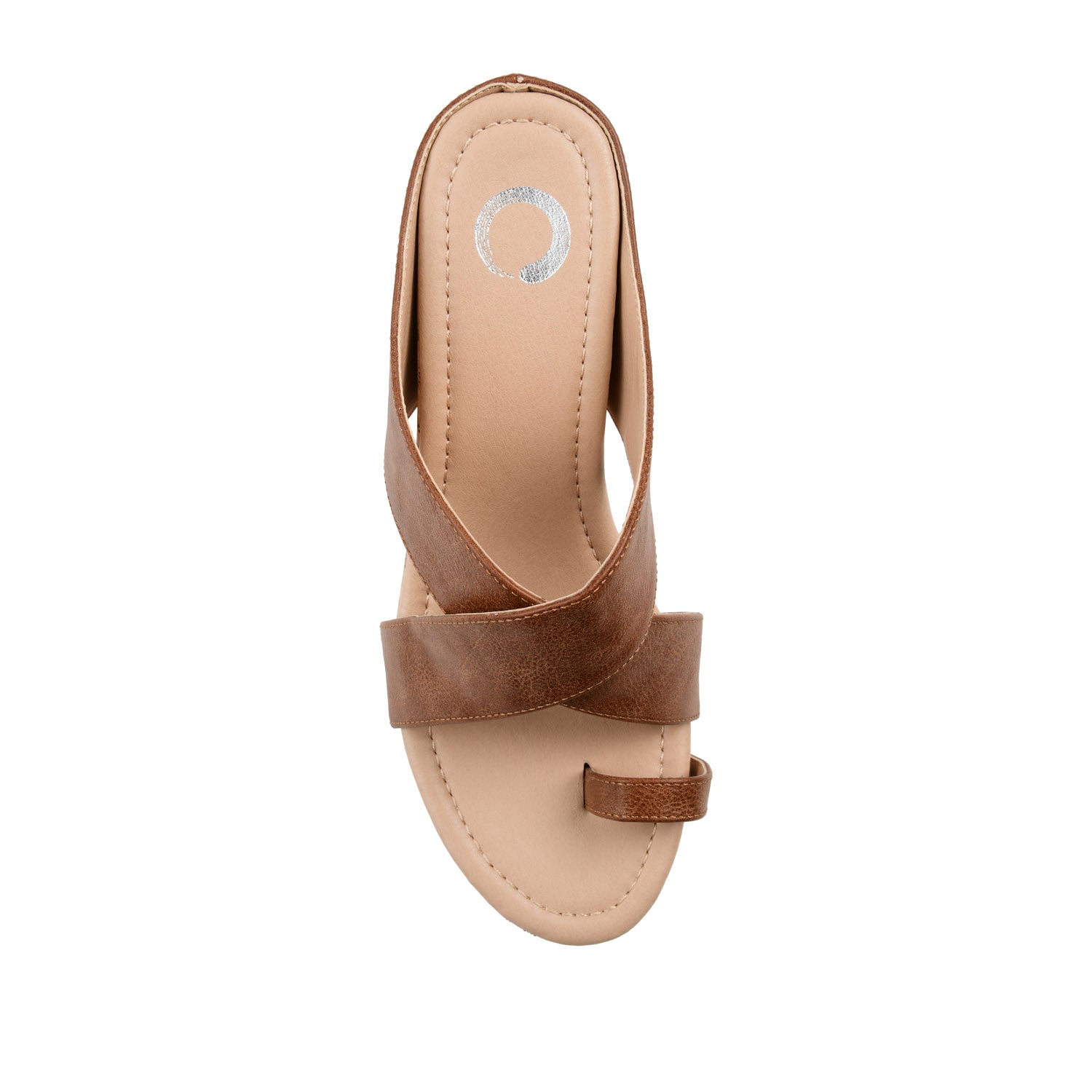 RAYNA WEDGE HEELED SANDAL IN VEGAN LEATHER