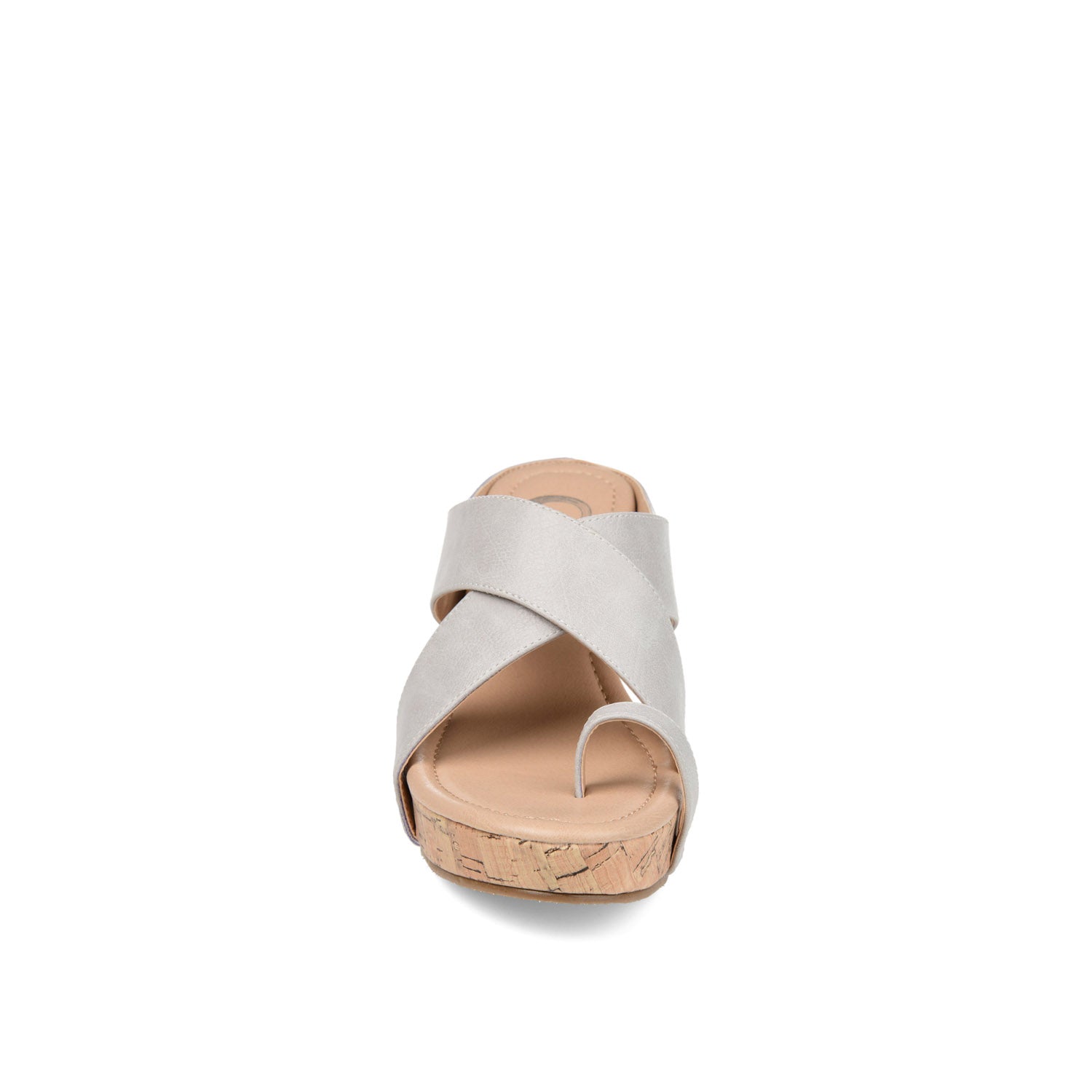 RAYNA WEDGE HEELED SANDAL IN VEGAN LEATHER