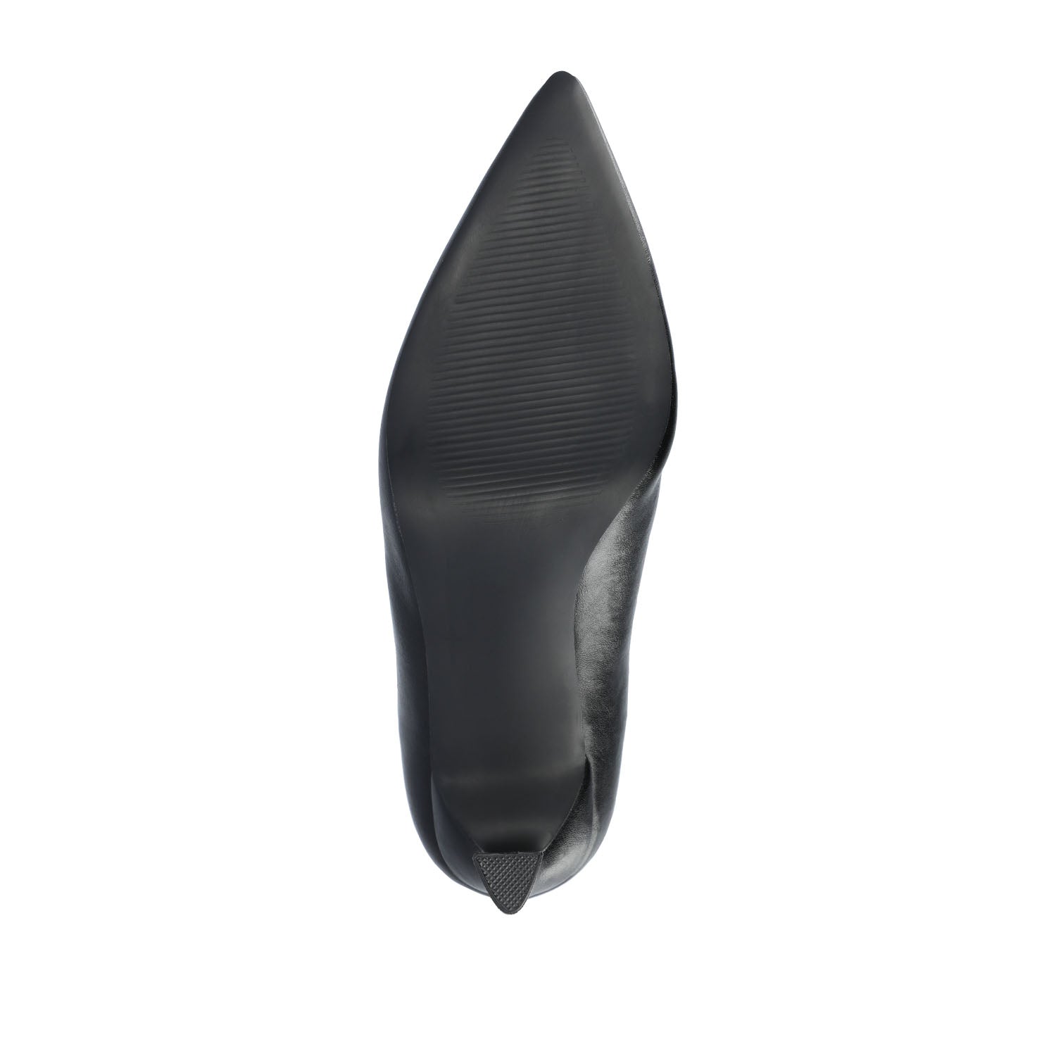 REHELA KNEE HIGH BOOTS IN VEGAN LEATHER - Black