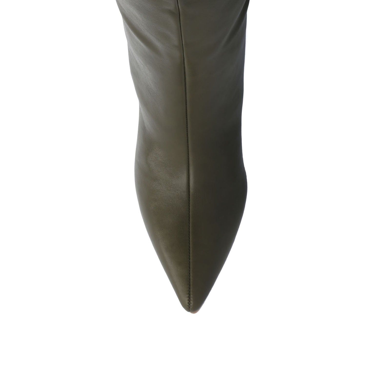 REHELA KNEE HIGH BOOTS IN VEGAN LEATHER