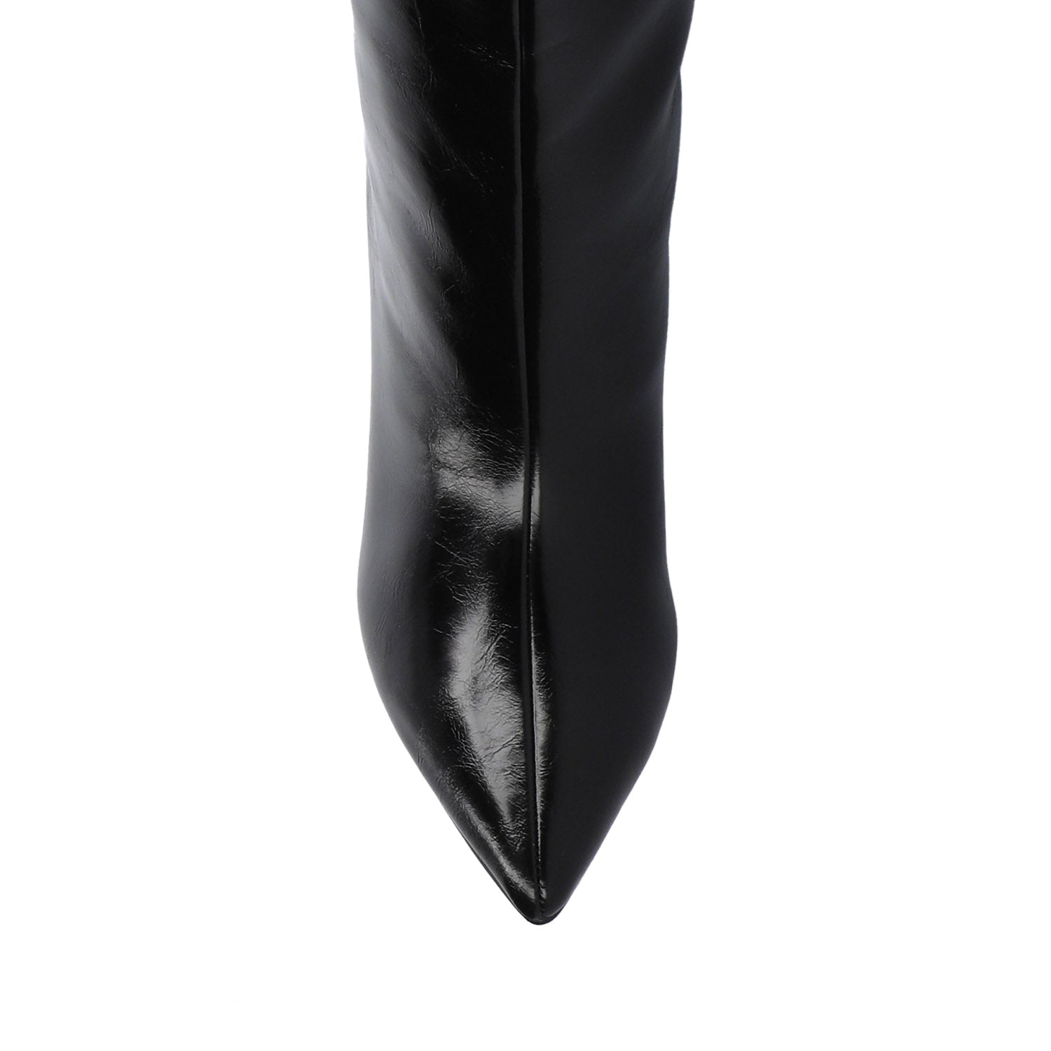 REHELA KNEE HIGH BOOTS IN FAUX LEATHER