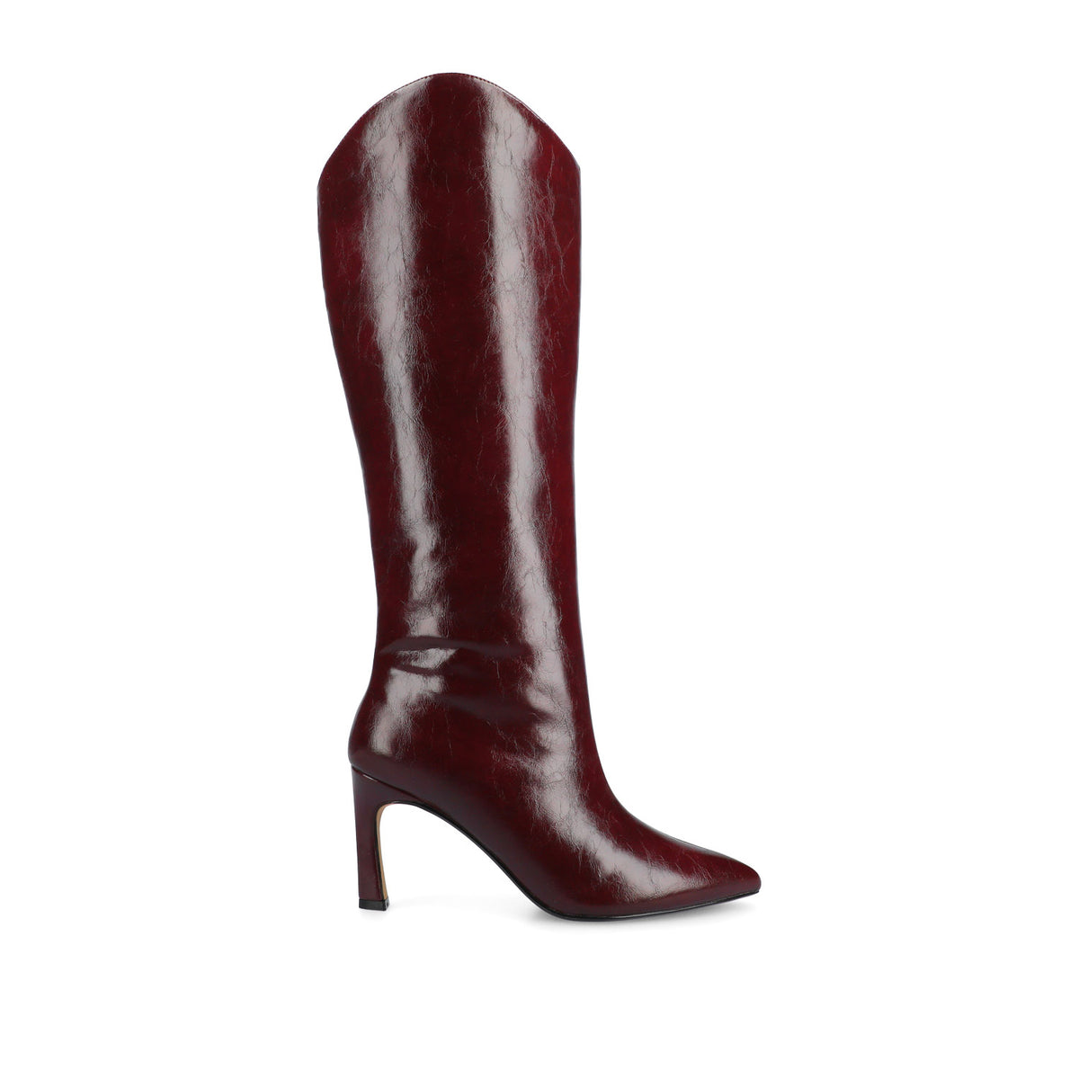 REHELA BOOTS IN EXTRA WIDE CALF - Oxblood Patent