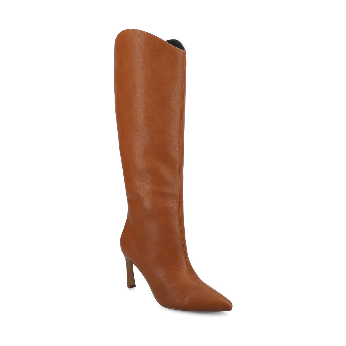 REHELA BOOTS IN EXTRA WIDE CALF - Rust Pebble