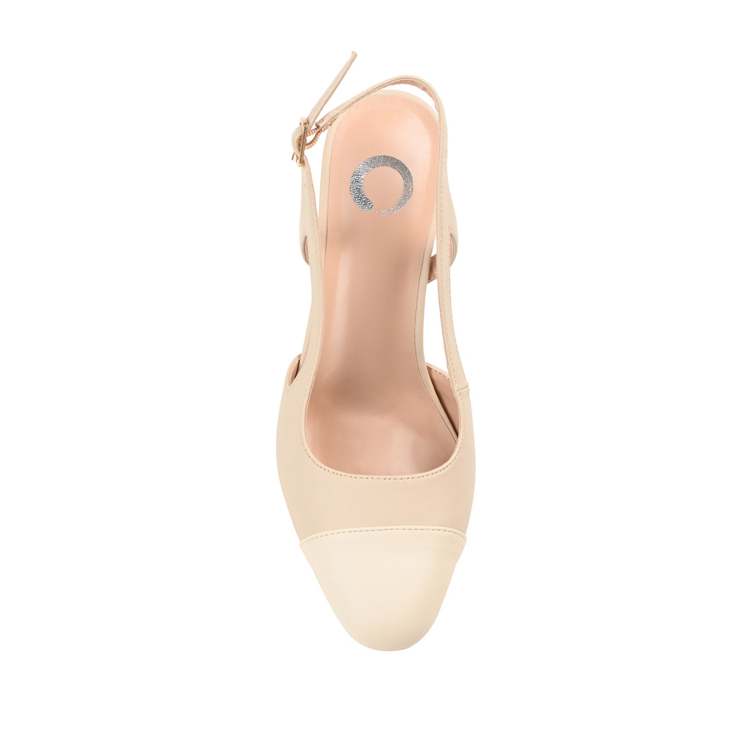 REIGNN BLOCK HEEL PUMPS IN VEGAN LEATHER