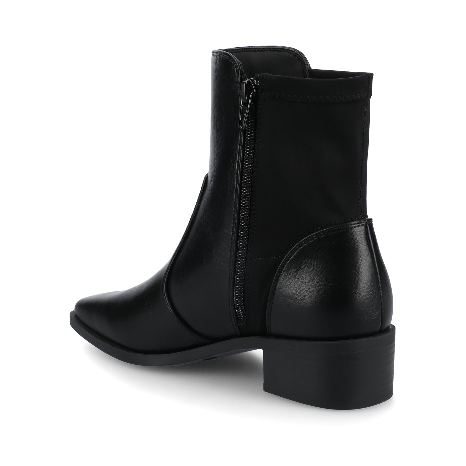 RENNA CHELSEA BOOTS IN WIDE - Black Suede