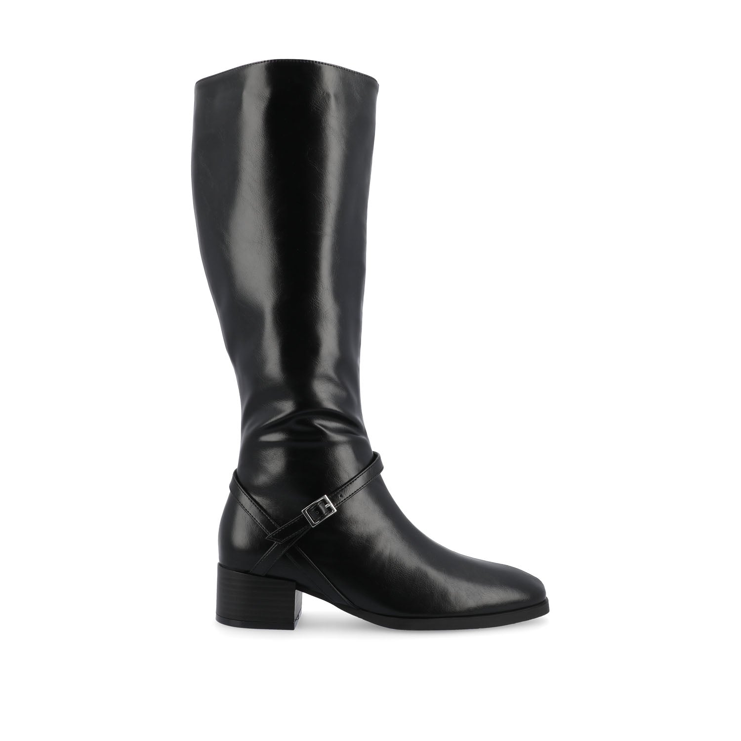 RHIANAH KNEE HIGH BOOTS IN WIDE CALF