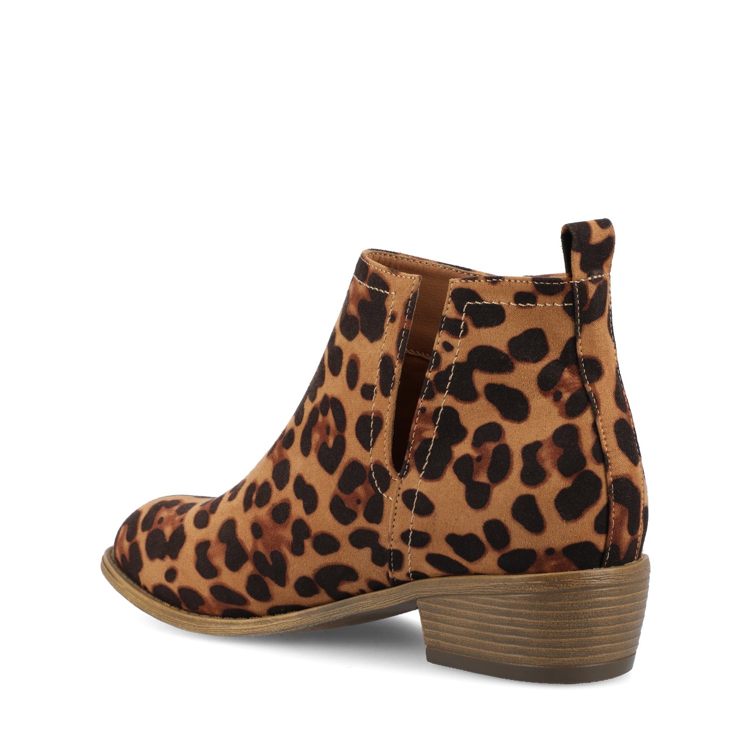 RIMI BLOCK HEELED BOOTIES IN WIDE - Leopard