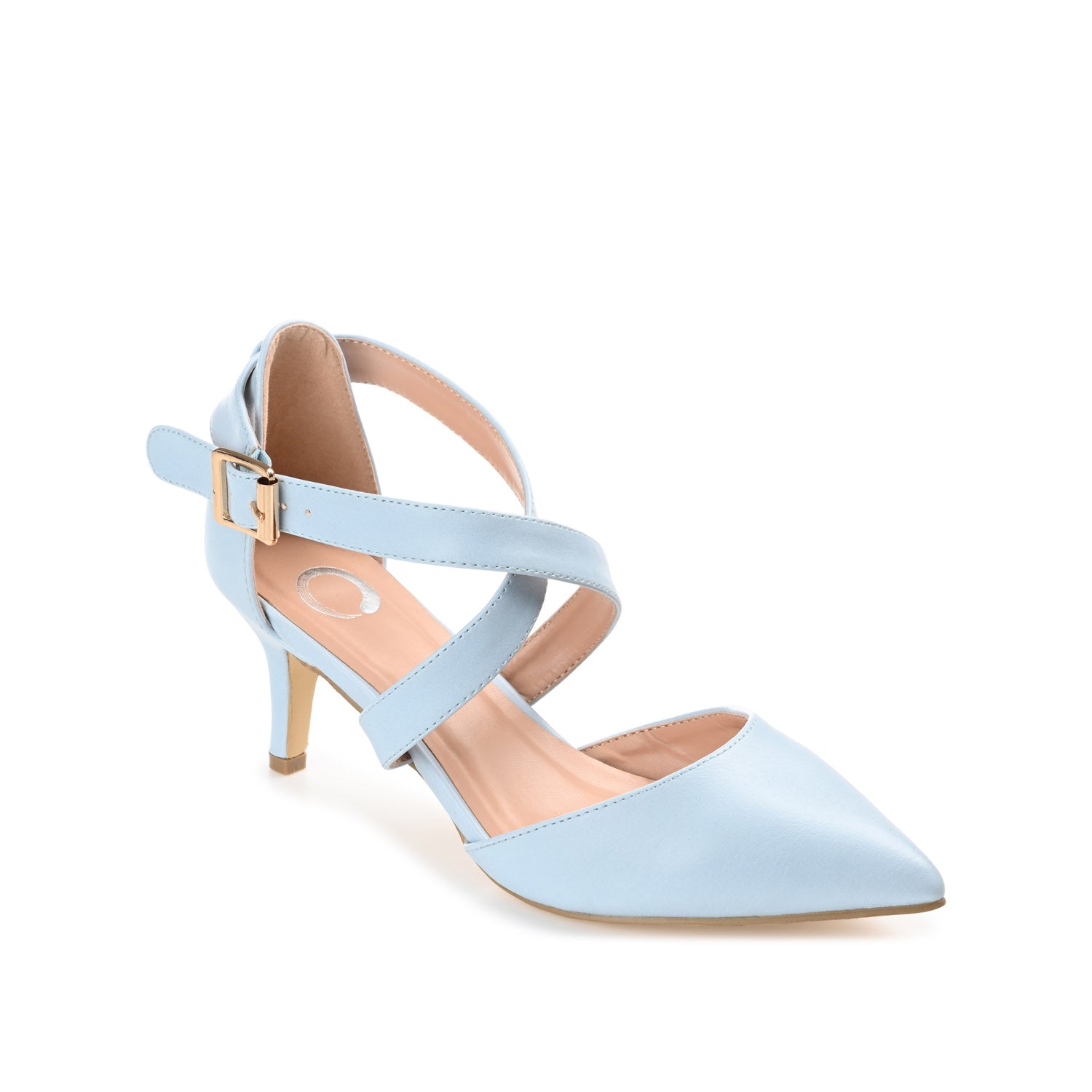 RIVA STILETTO PUMP HEELS IN WIDE - Blue