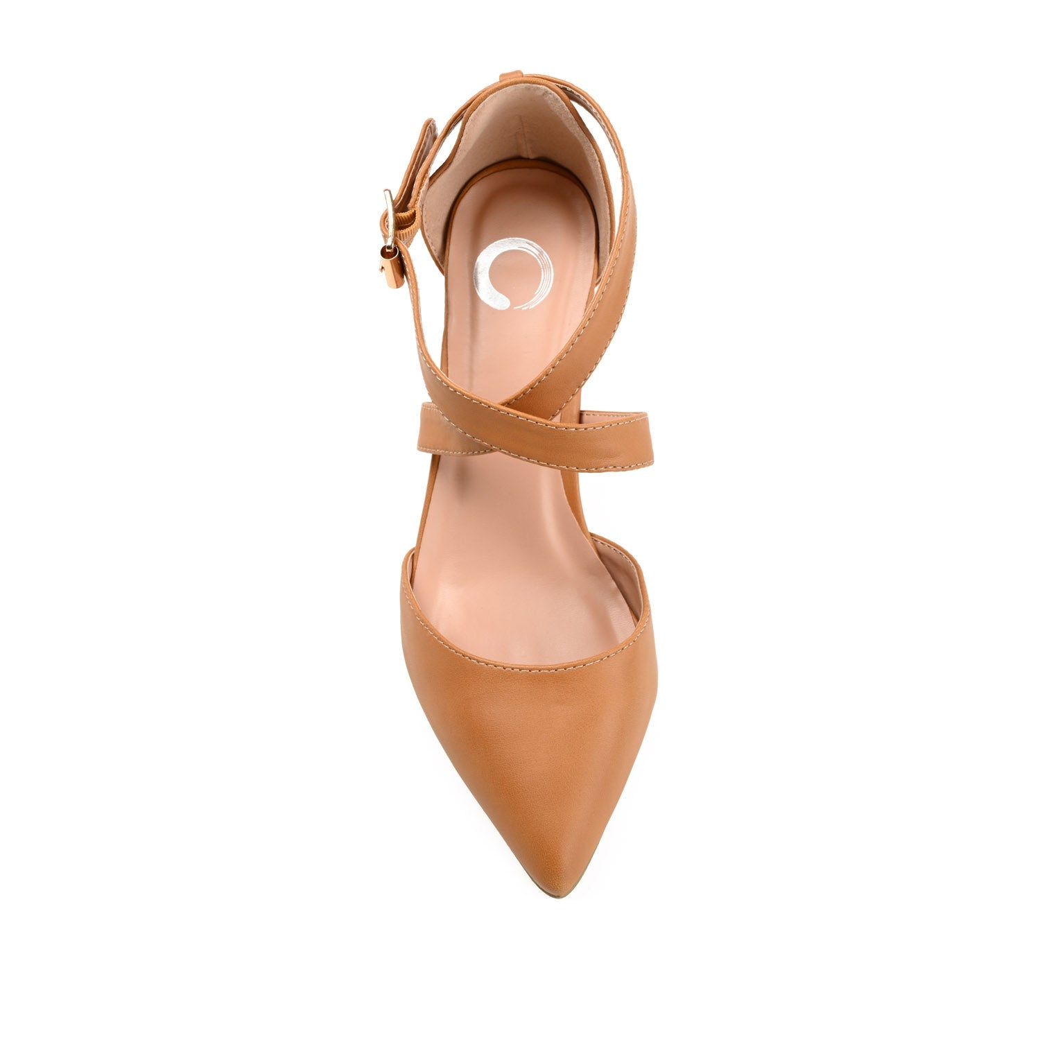 RIVA STILETTO PUMP HEELS IN WIDE - Tan