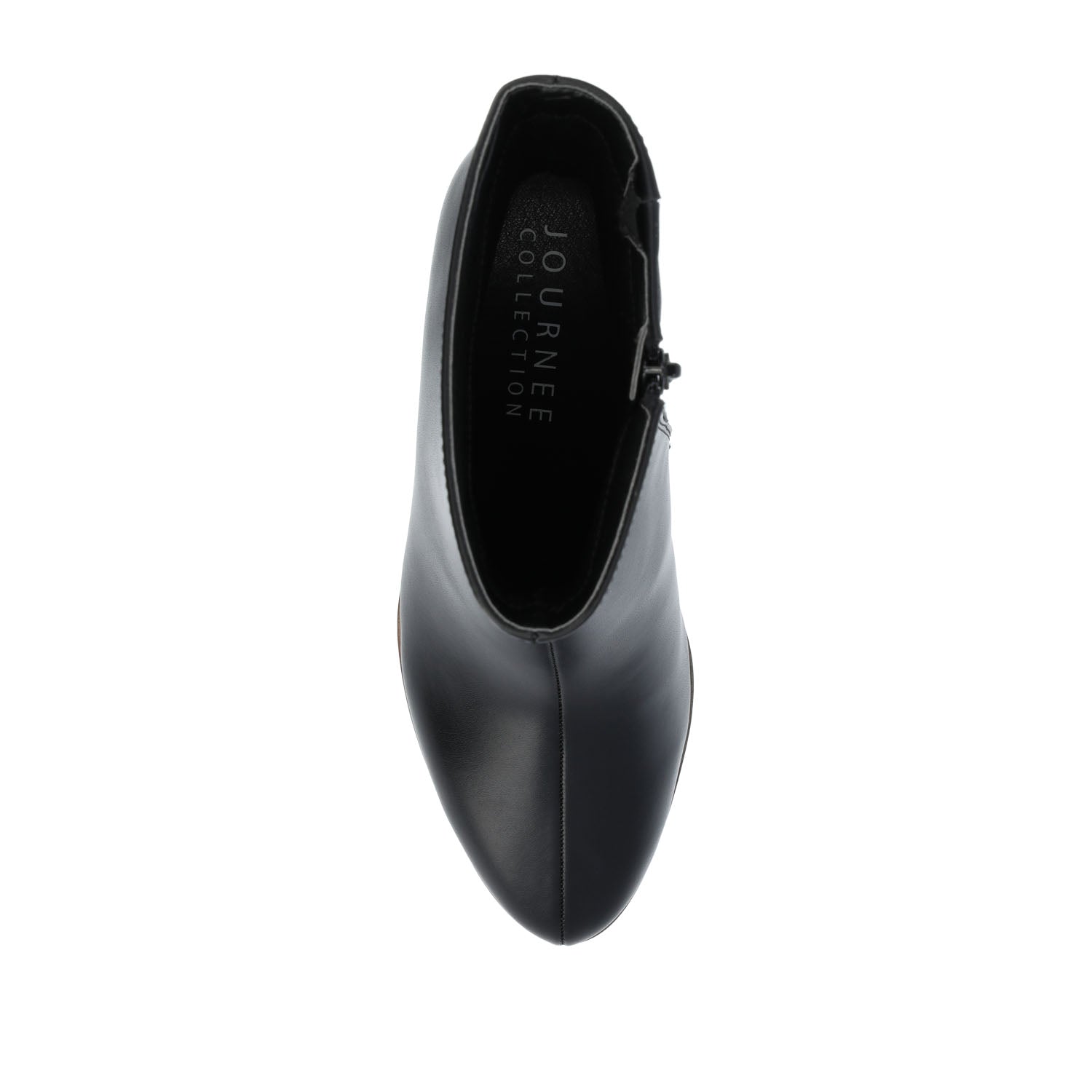 ROMER BLOCK HEEL BOOTIES IN VEGAN LEATHER