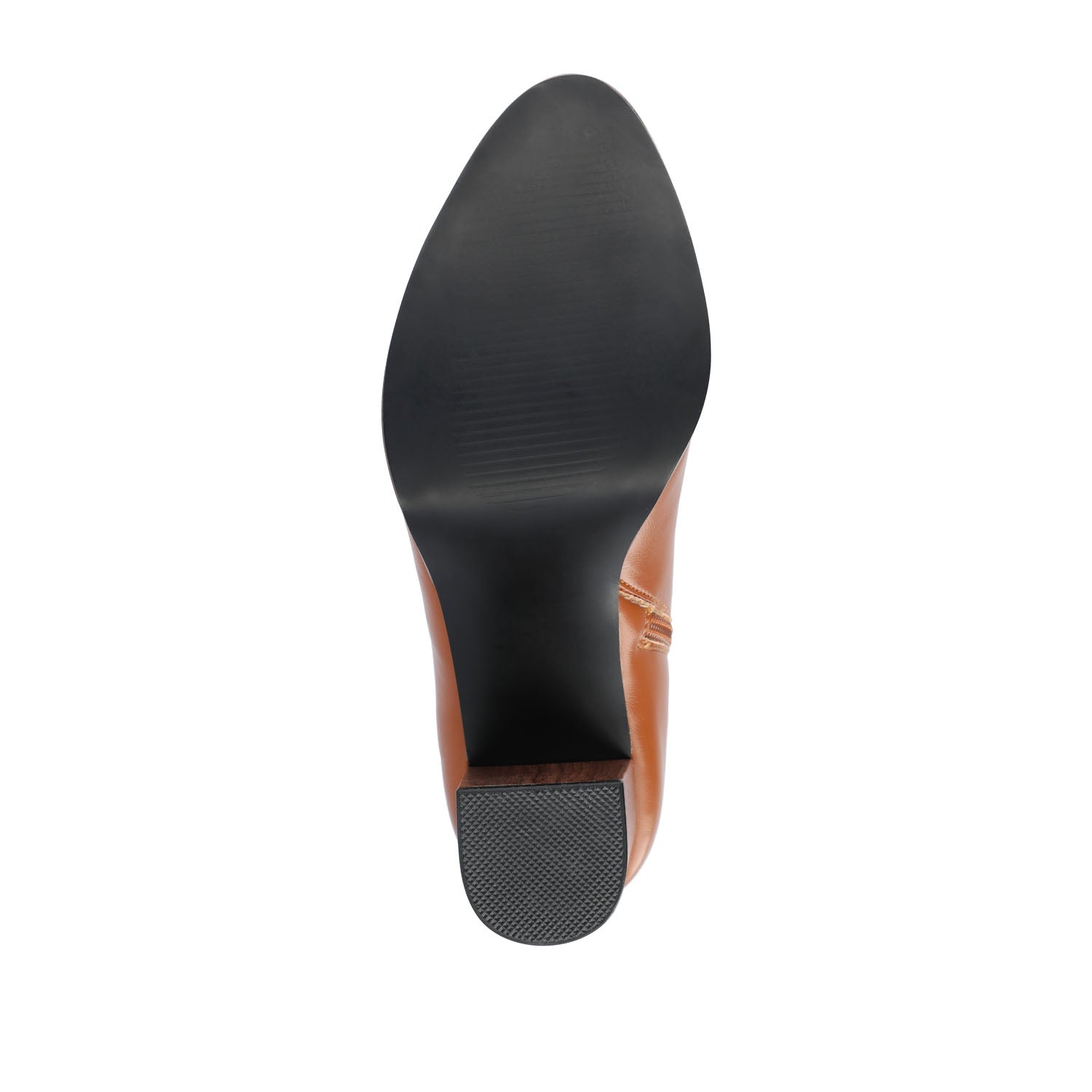 ROMER BLOCK HEEL BOOTIES IN VEGAN LEATHER