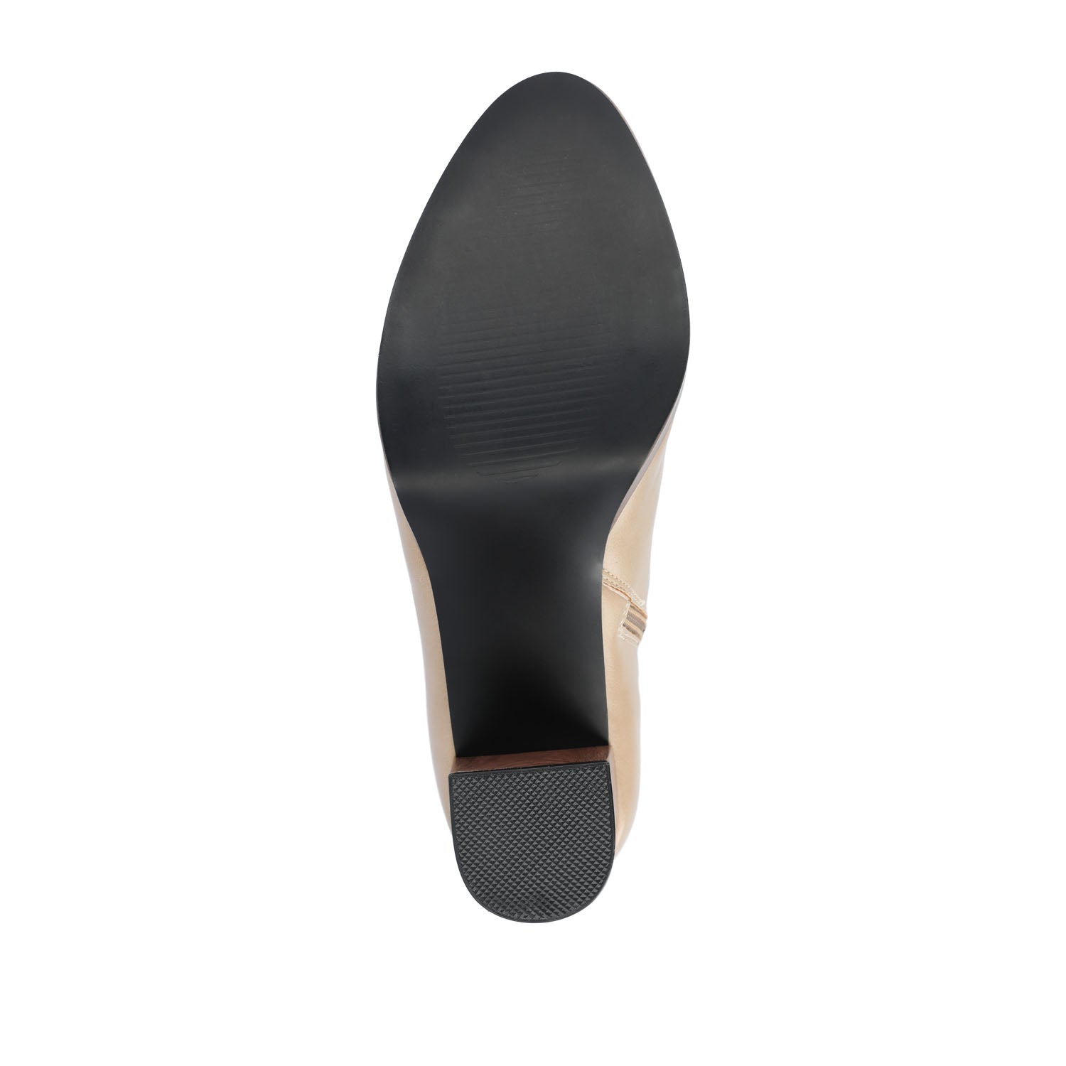 ROMER BLOCK HEEL BOOTIES IN VEGAN LEATHER