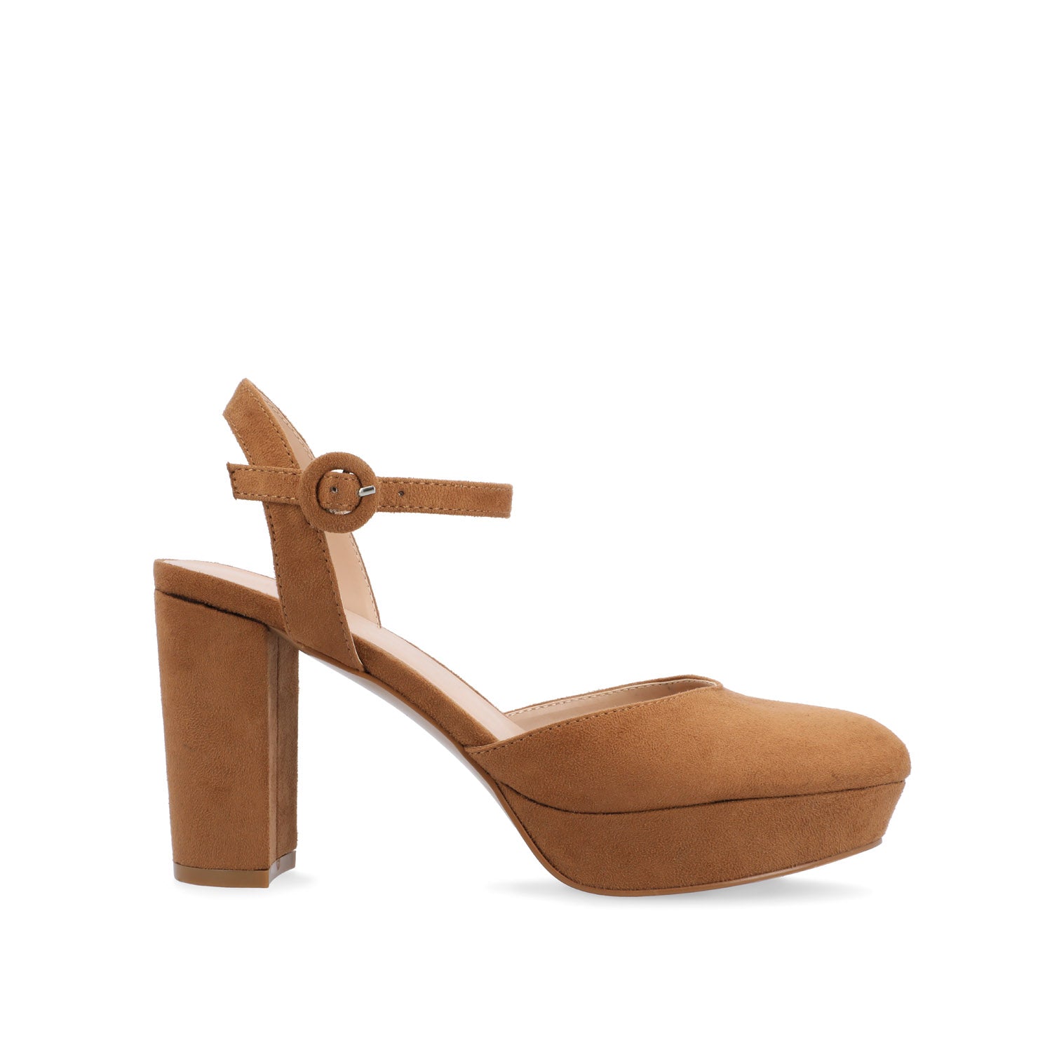 ROSLYNN PLATFORM HEELS IN WIDE - Tan