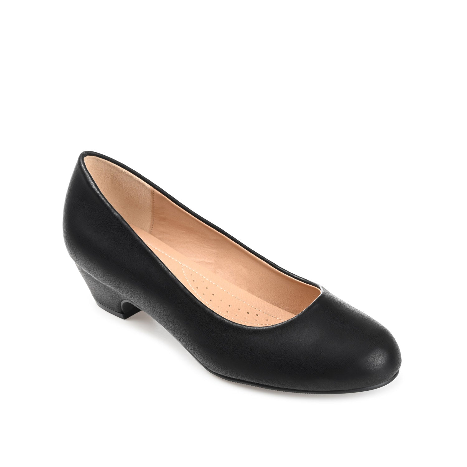 SAAR LOW PUMP HEELS IN WIDE - Black