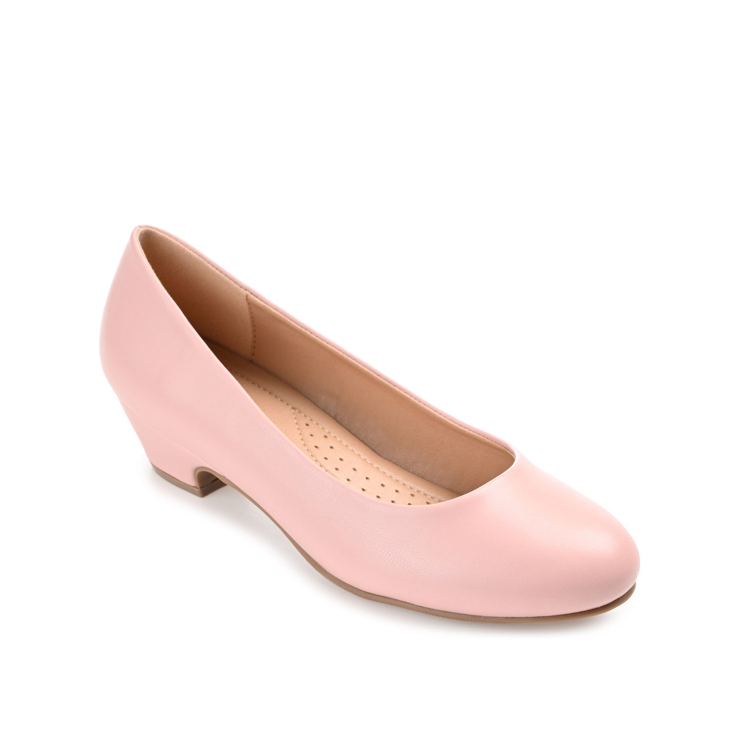 SAAR LOW PUMP HEELS IN NARROW - Blush