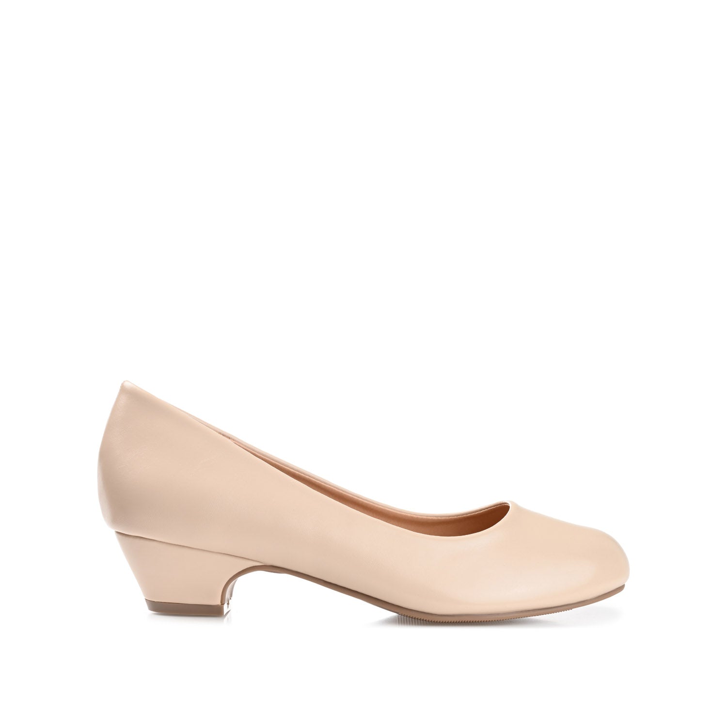 SAAR LOW PUMP HEELS IN NARROW - Nude