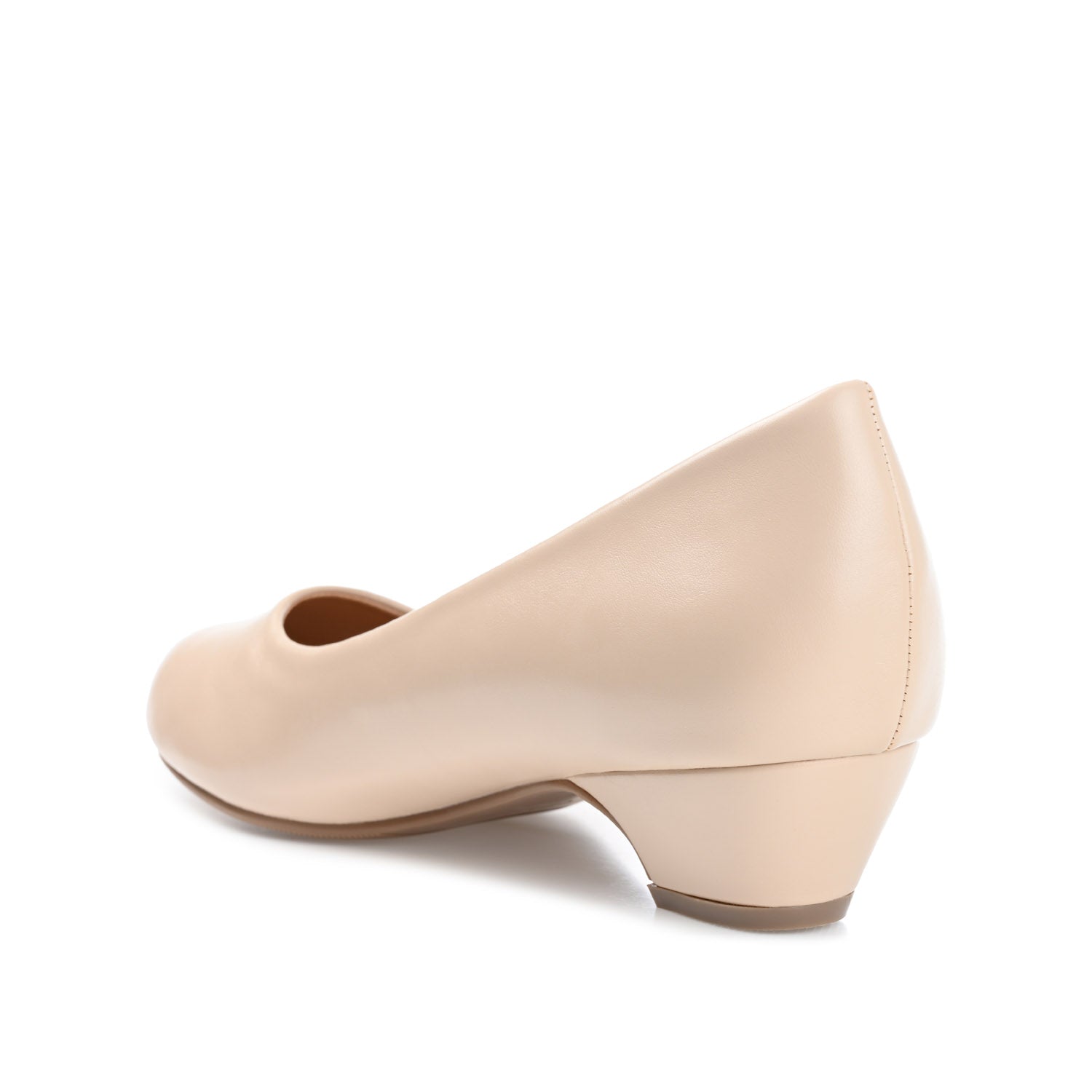 SAAR LOW PUMP HEELS IN WIDE - Nude