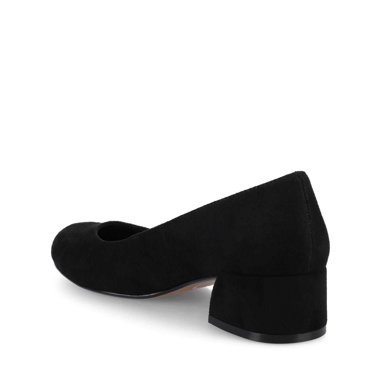 SAAR II LOW PUMP HEELS STATEMENT IN WIDE - Black Suede