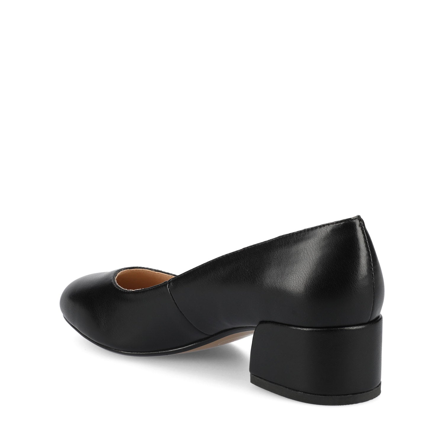 SAAR II VEGAN LEATHER PUMP HEELS IN WIDE