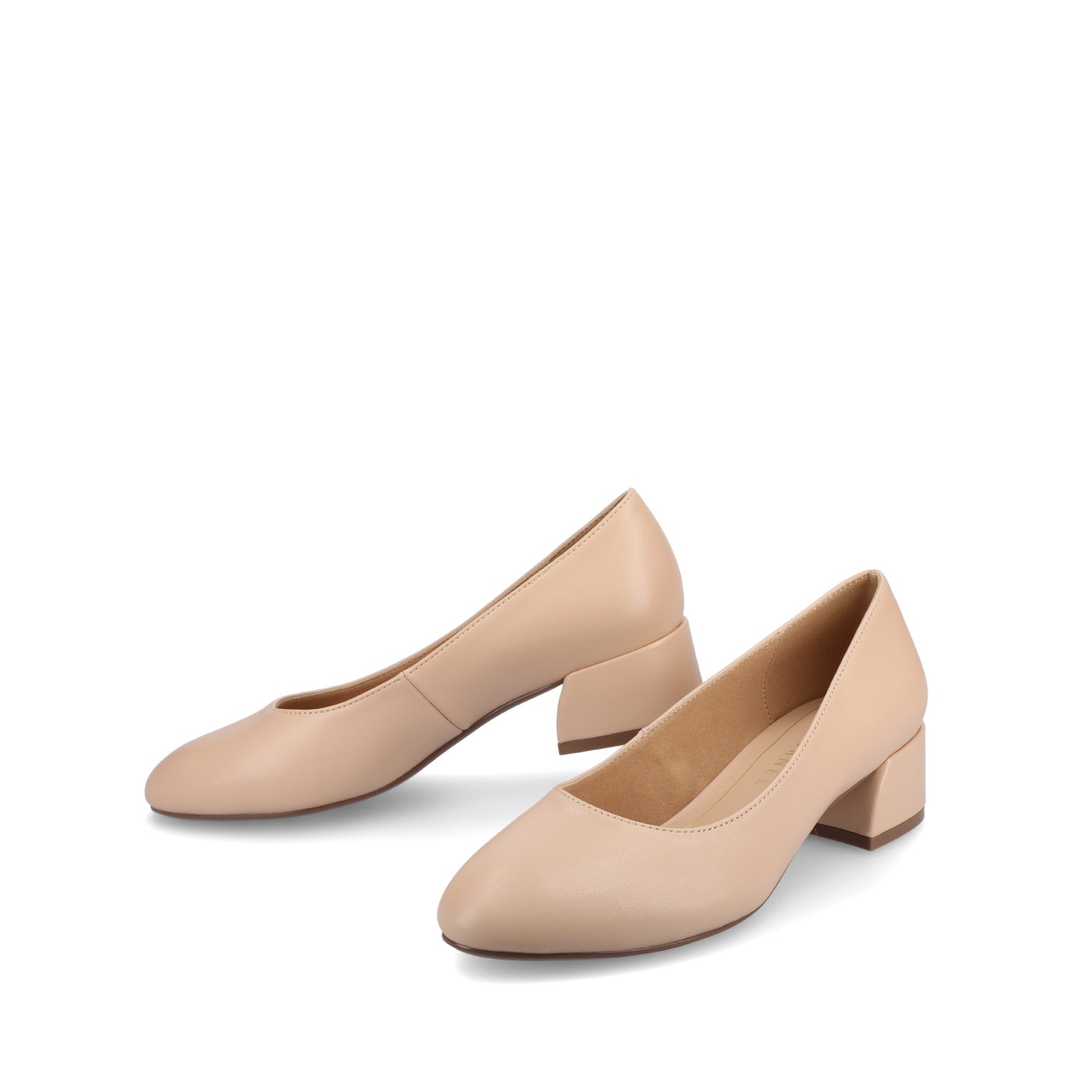 SAAR II VEGAN LEATHER PUMP HEELS IN WIDE