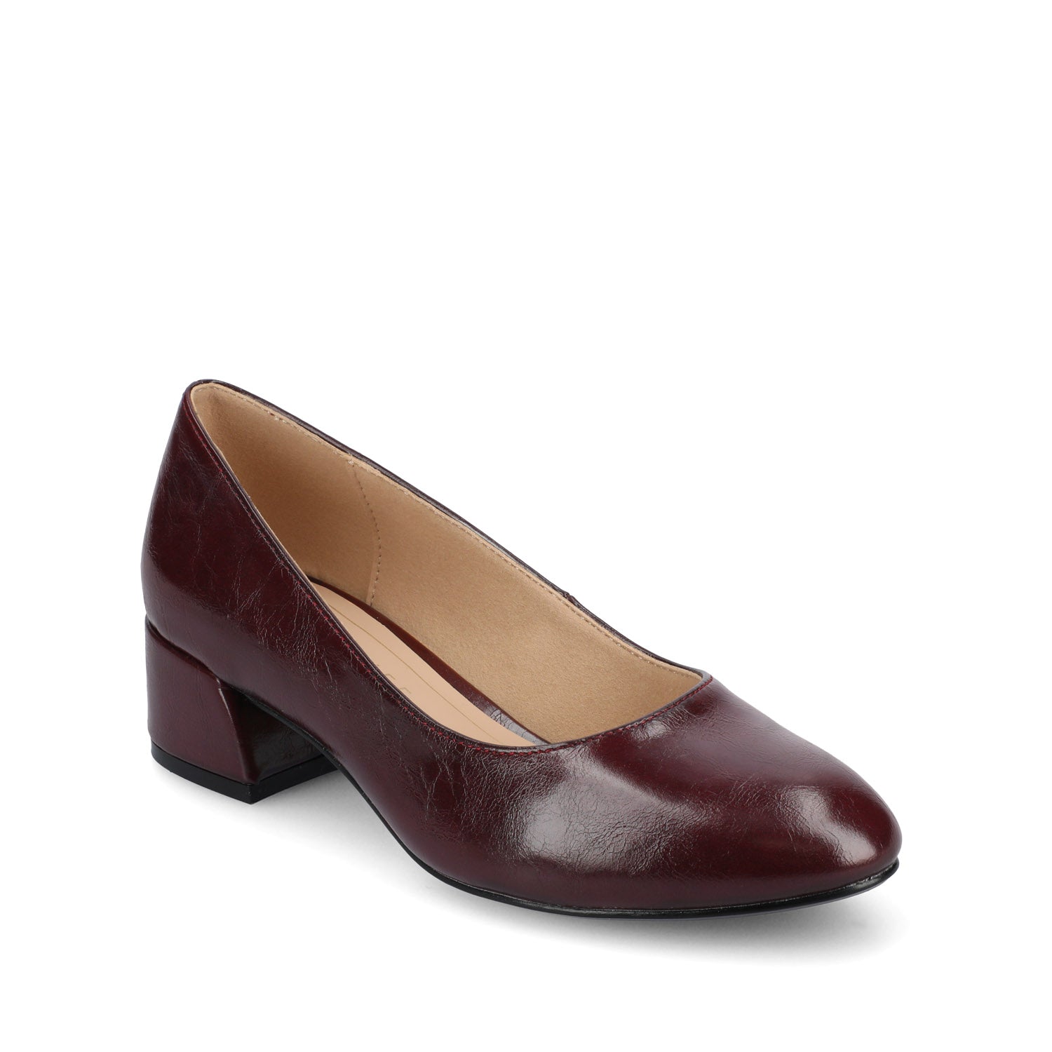 SAAR II PATENT PUMP HEELS IN WIDE