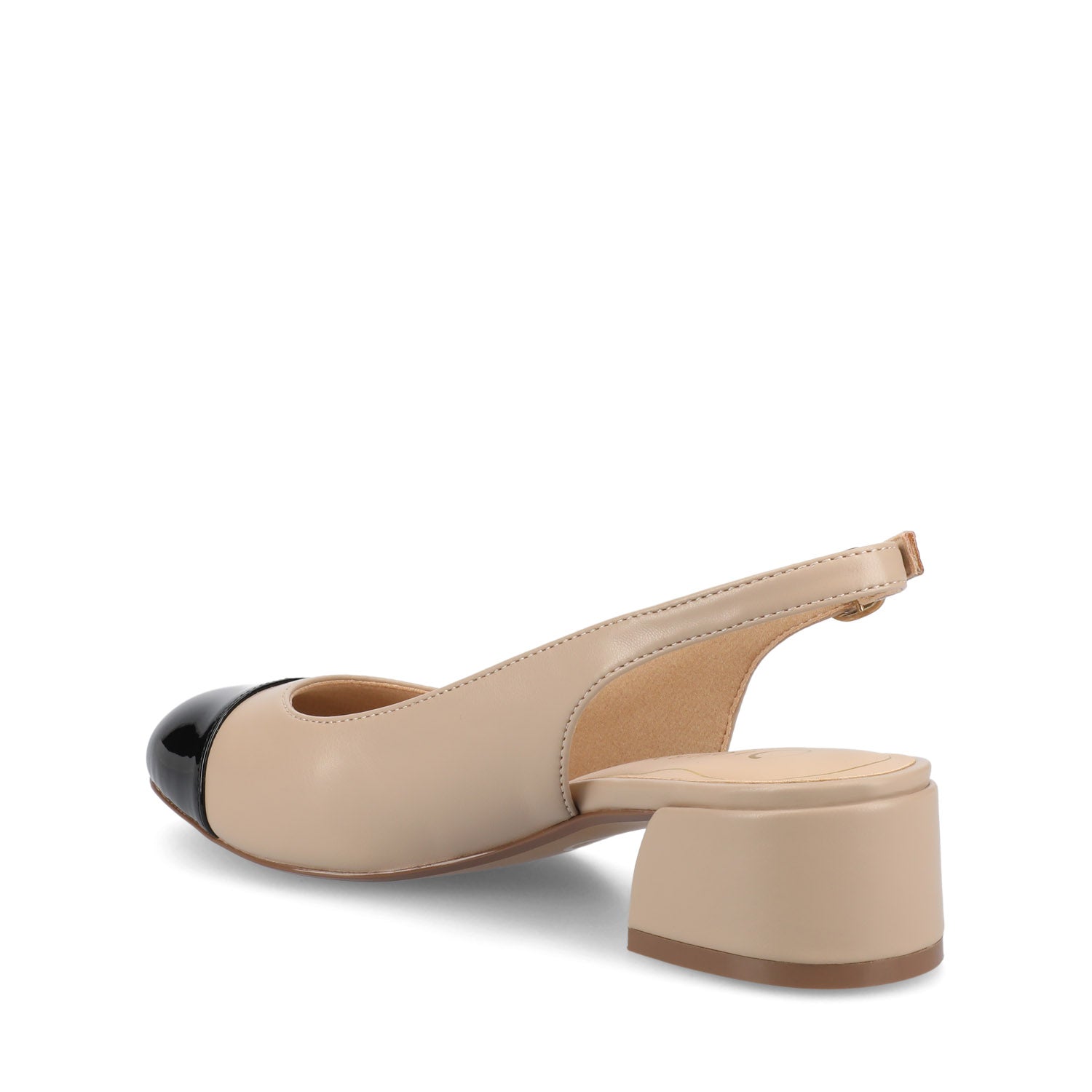 SAMMIE BLOCK HEELS IN VEGAN LEATHER