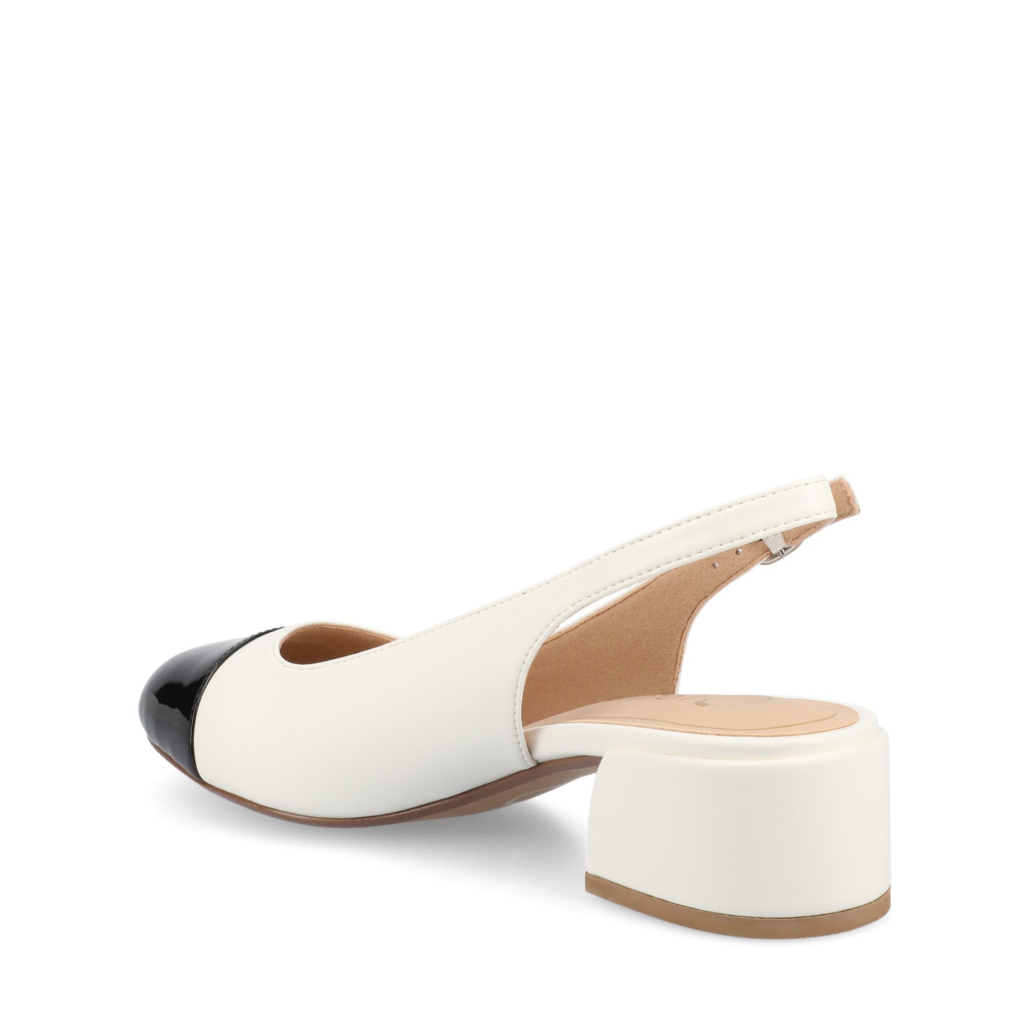 SAMMIE BLOCK HEELS IN VEGAN LEATHER