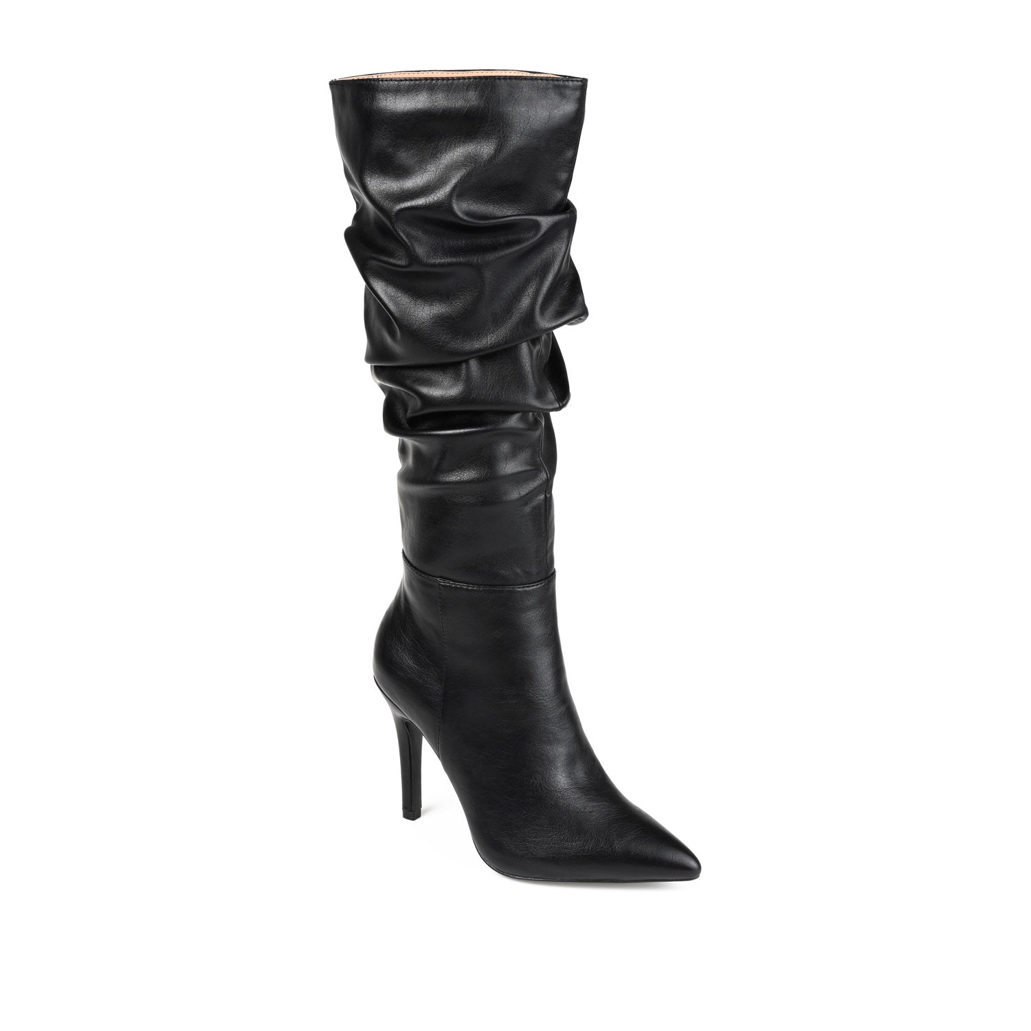 SARIE IN STILETTO HEELED BOOTS IN X-WIDE CALF - Black