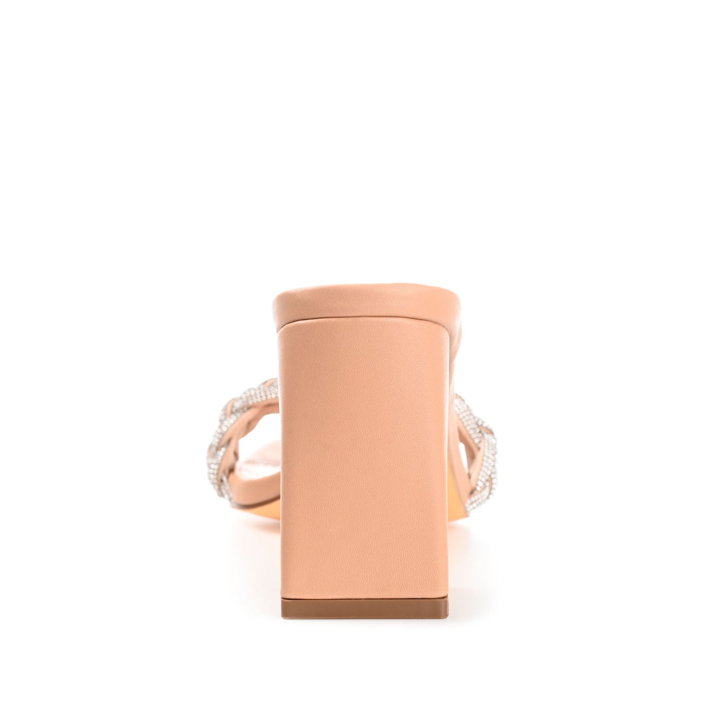 SASHAA TOE BAND HEELS IN VEGAN LEATHER