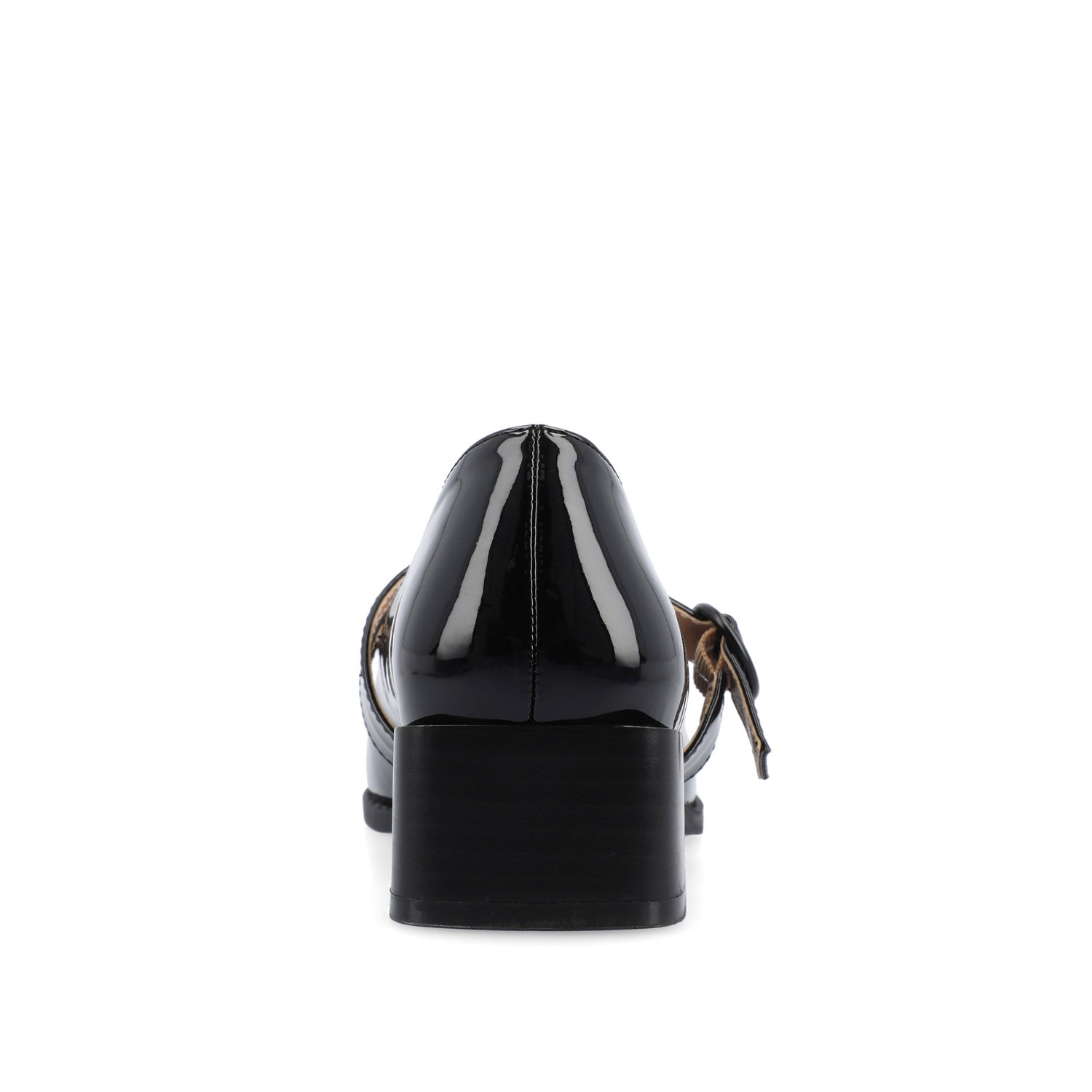 SAVVI MARY JANE PUMP HEELS IN VEGAN LEATHER