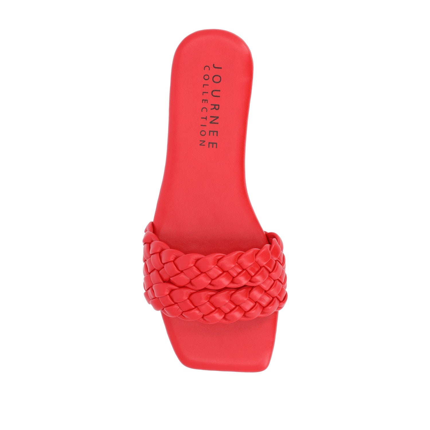 SAWYERR SLIDE SANDALS IN STATEMENT - Red