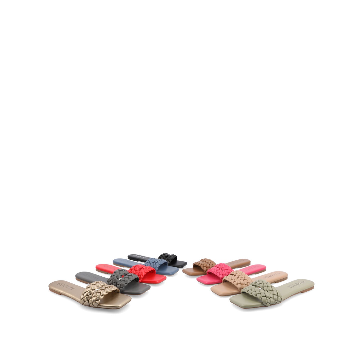 SAWYERR SLIDE SANDALS IN STATEMENT - Beige