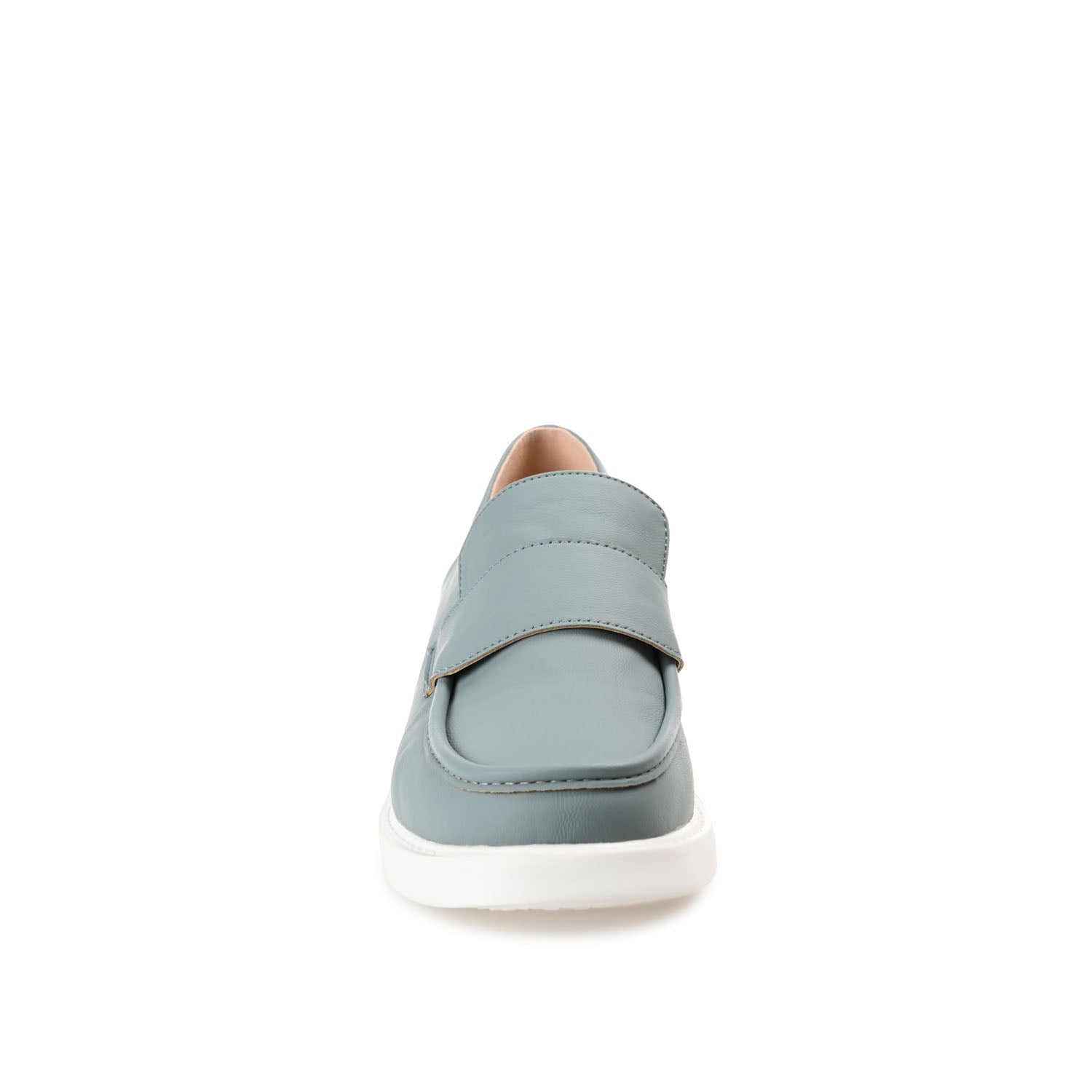 SAYDEE LOAFER FLATS IN VEGAN LEATHER - Blue