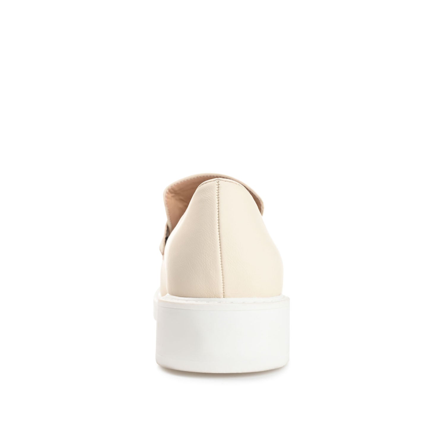 SAYDEE LOAFER FLATS IN VEGAN LEATHER - Bone