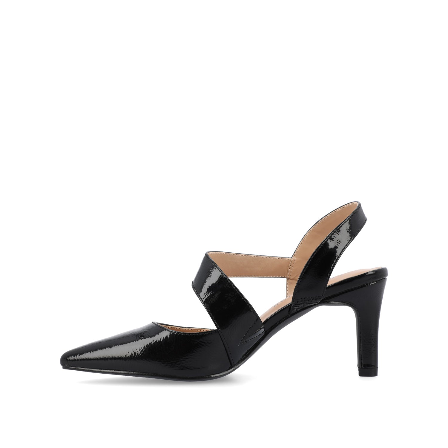 SCARLETT STILETTO HEELS IN PATENT - Black