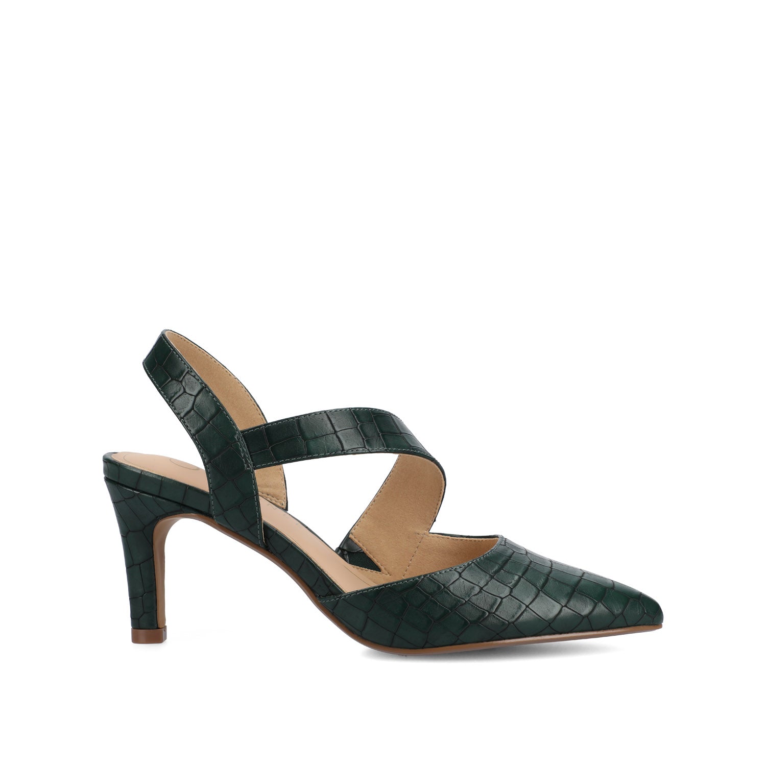 SCARLETT STILETTO HEELS IN CROCO