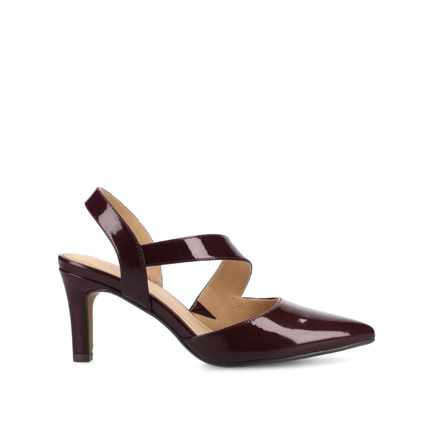 SCARLETT STILETTO HEELS IN PATENT - Patent Oxblood