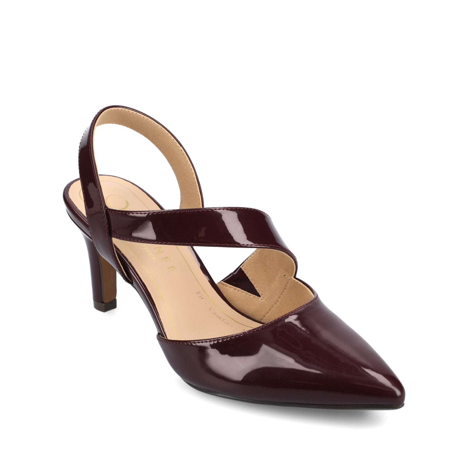 SCARLETT STILETTO HEELS IN PATENT - Patent Oxblood