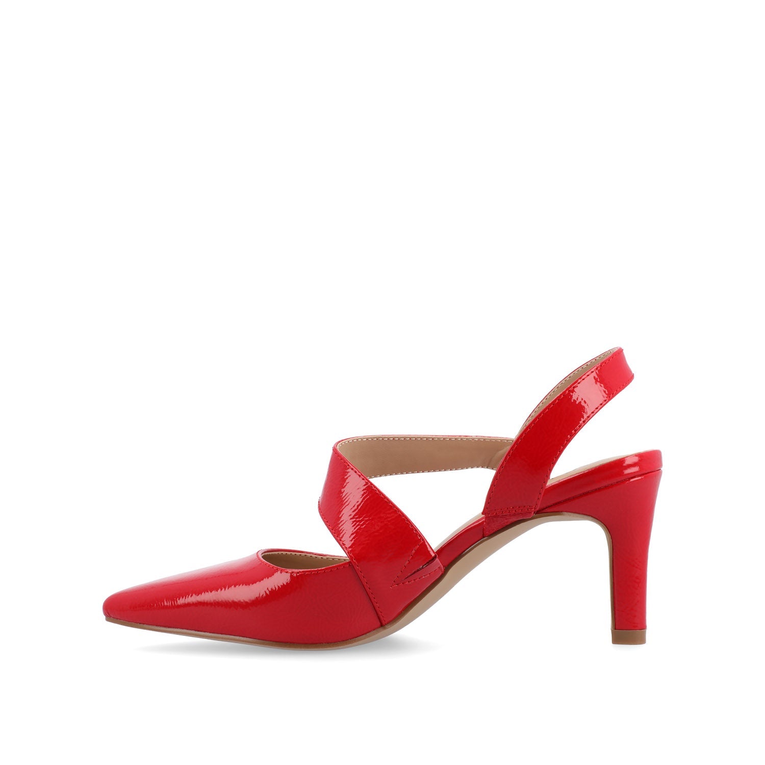 SCARLETT STILETTO HEELS IN PATENT - Red