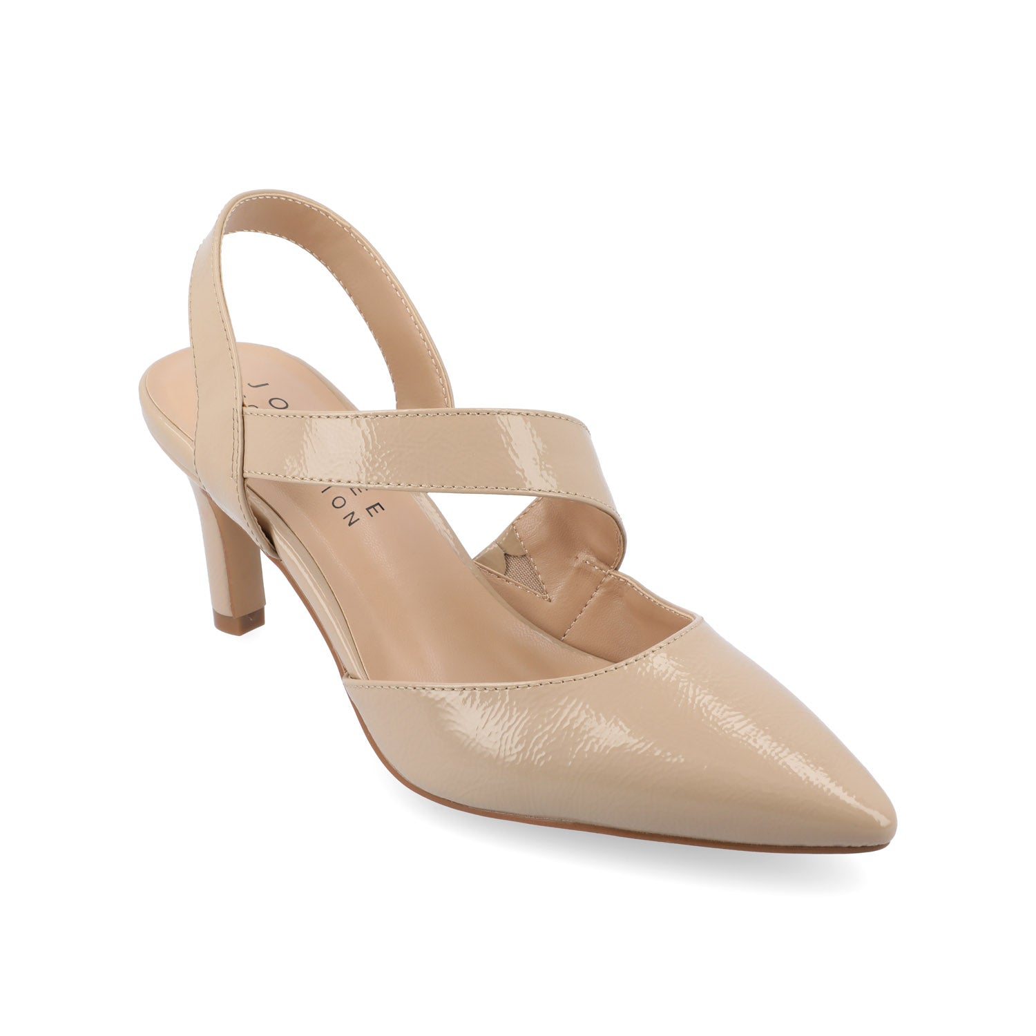 SCARLETT STILETTO HEELS IN PATENT - Taupe