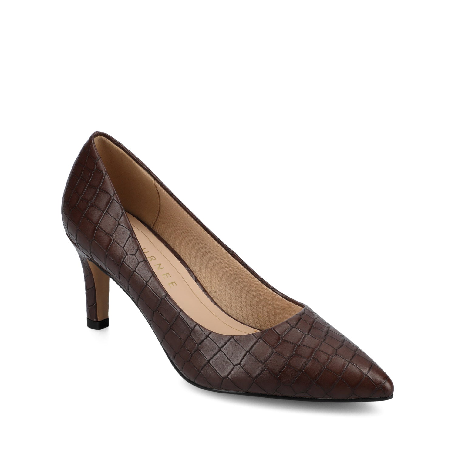 SCYLEE STILETTO PUMP HEELS - Brown