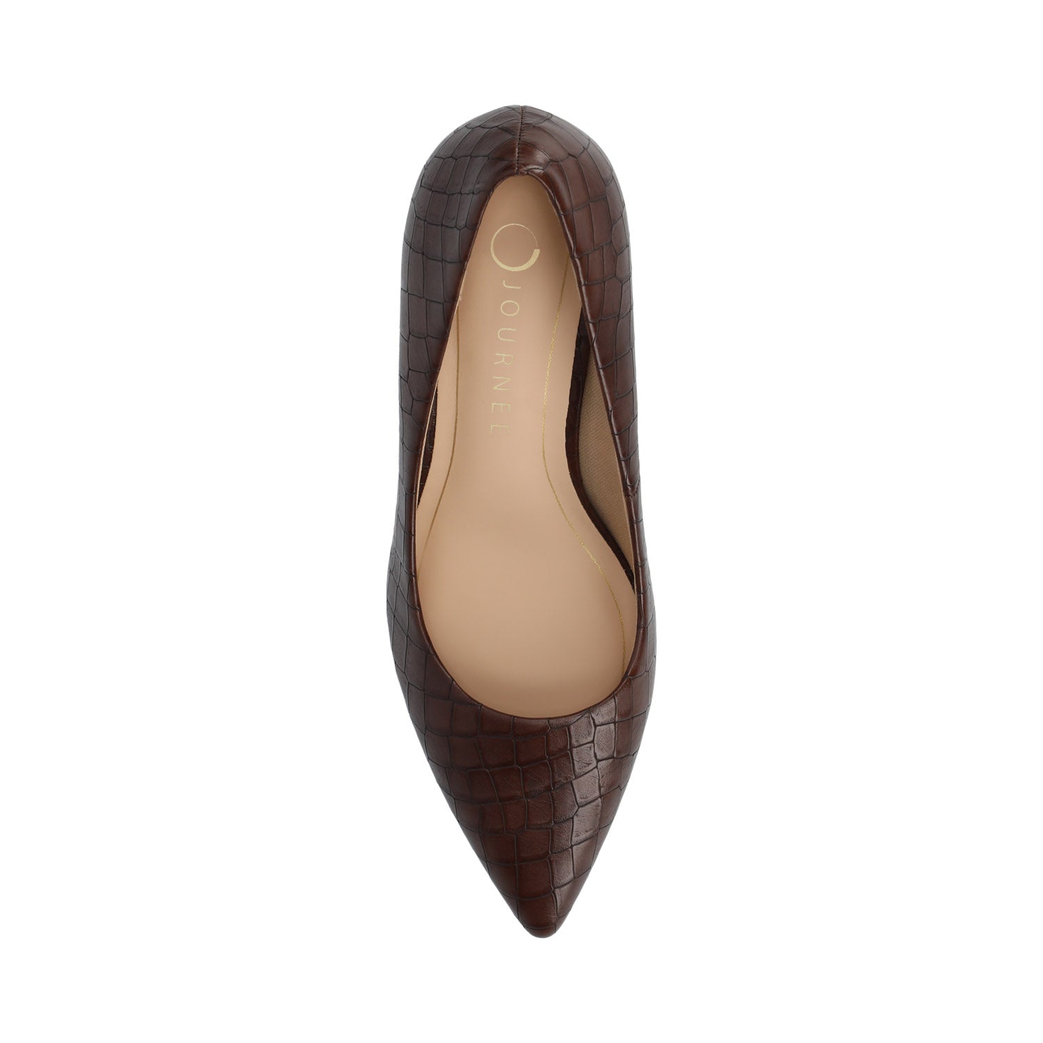 SCYLEE STILETTO PUMP HEELS IN WIDE - Brown