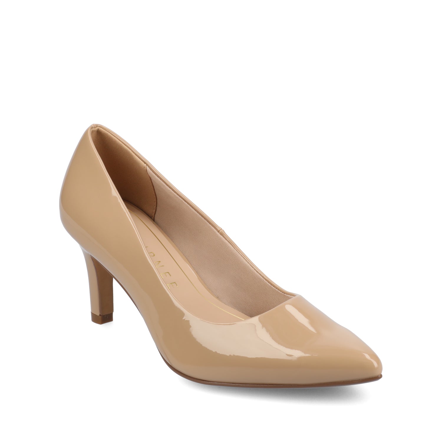 SCYLEE PATENT STILETTO HEELS IN WIDE